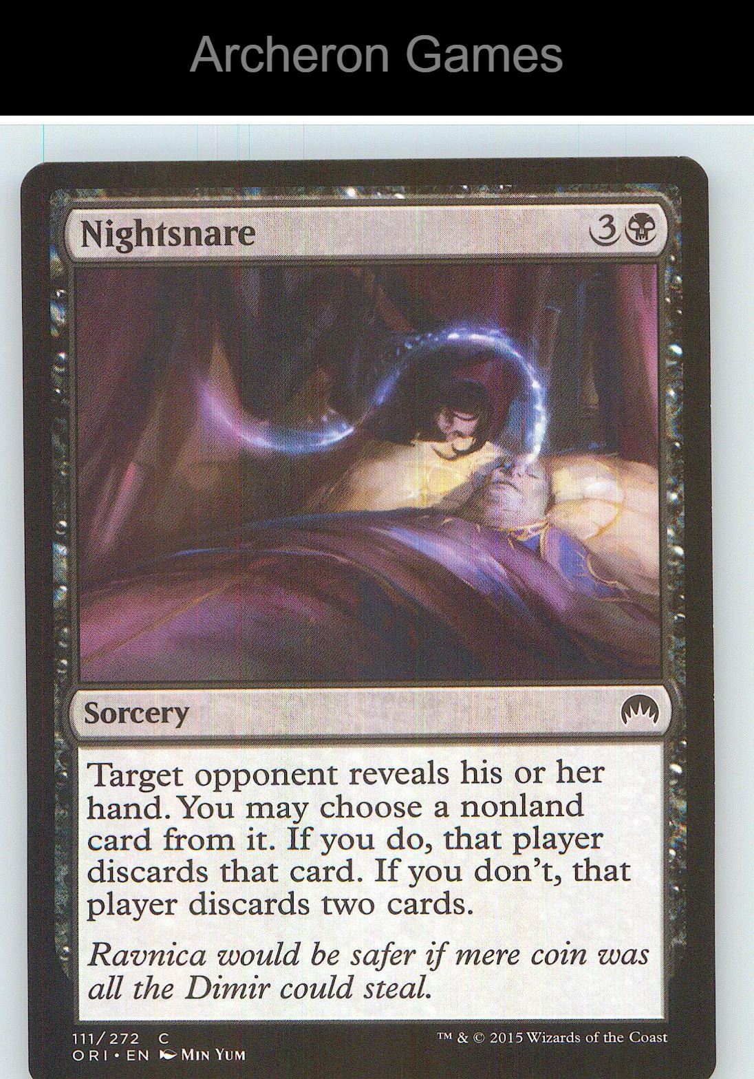 Nightsnare ORI 111 C MTG Card NM/EX+