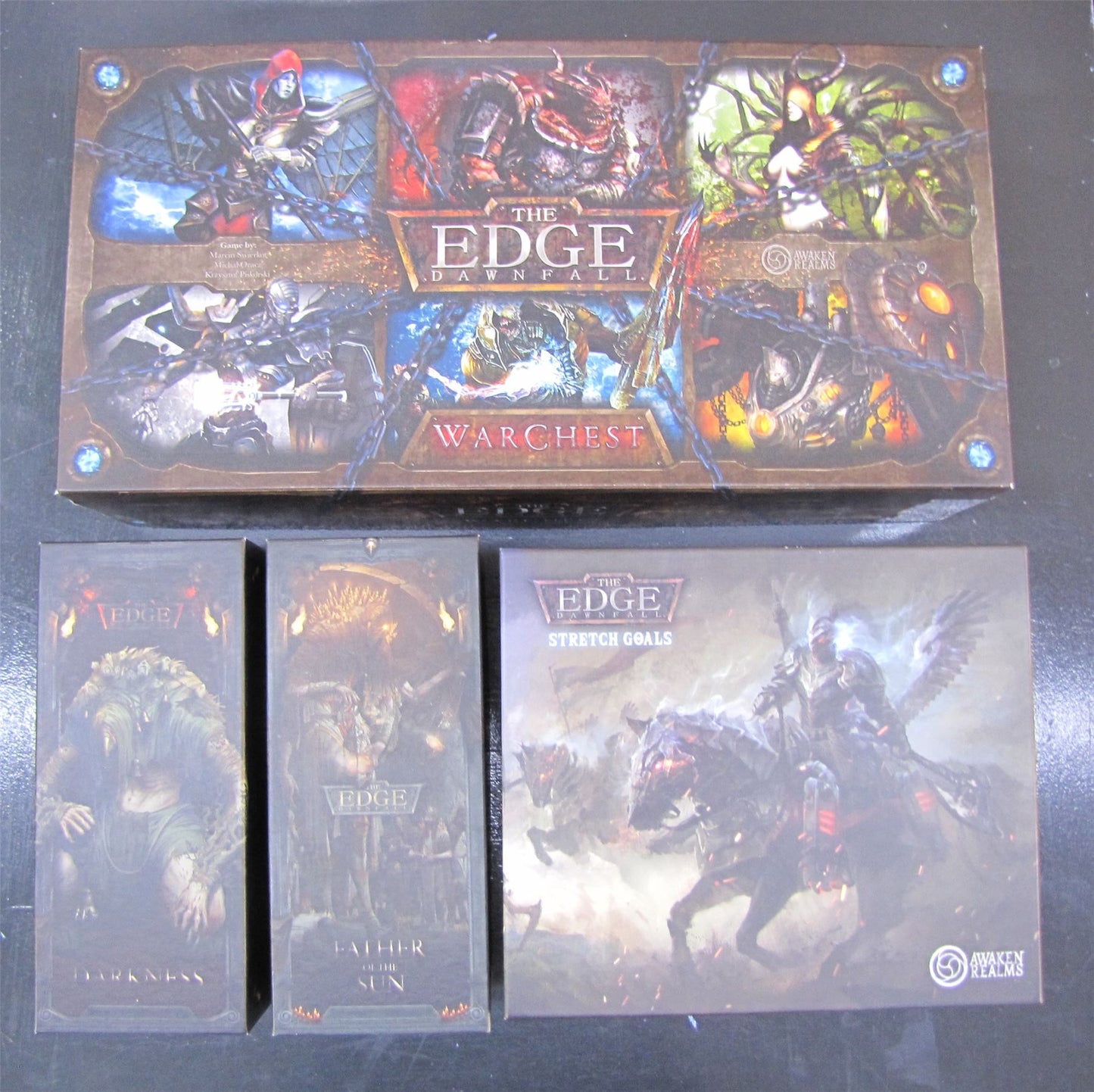 The Edge - Dawnfall And Expansions - Board Game #AW
