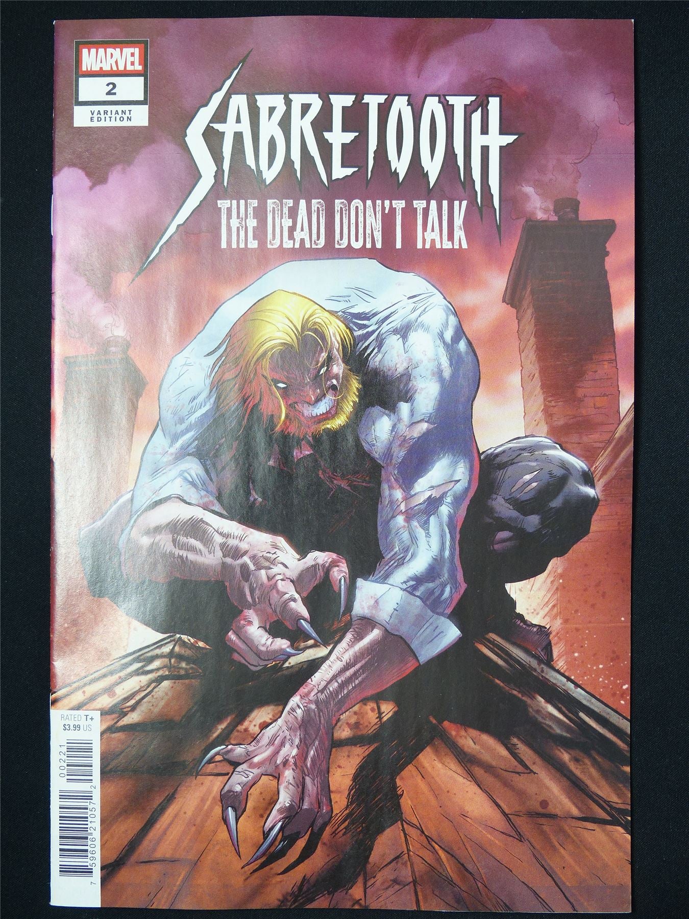 SABRETOOTH: The Dead Don't Talk #2 Variant - B&B Mar 2025 Marvel Comic #87I
