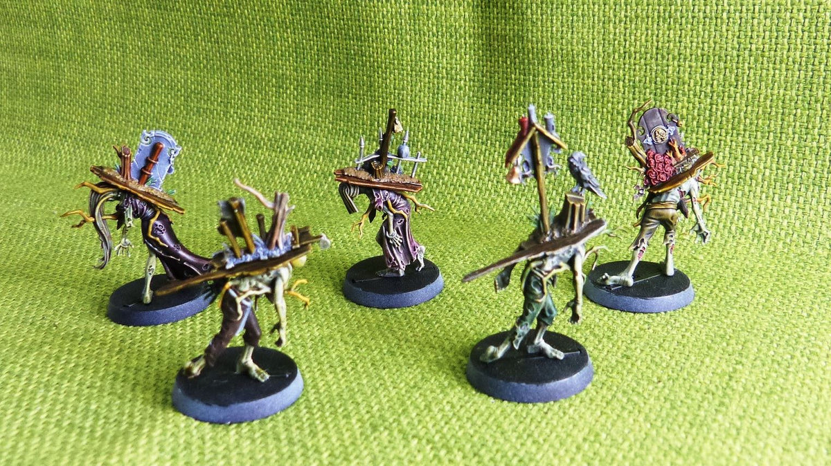 Deadwalker Zombies Painted x 5 Models - Cursed City - Warhammer AoS 40k #10