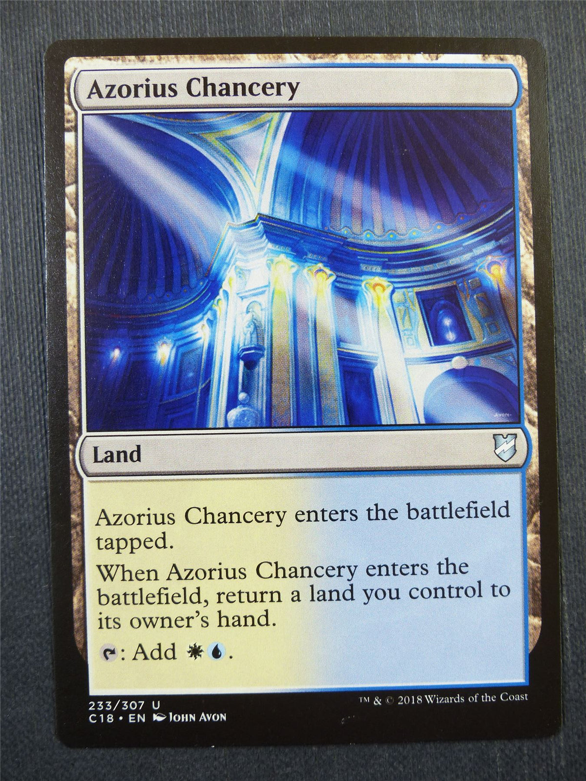 Azorius Chancery - Mtg Card #4BZ