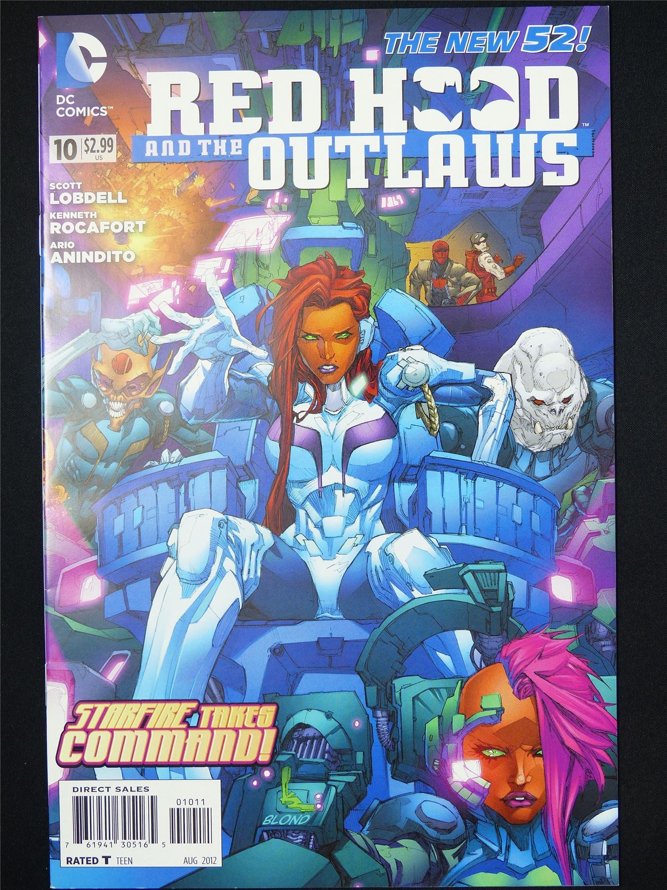 RED Hood and the Outlaws #10 - B&B DC Comic #81E