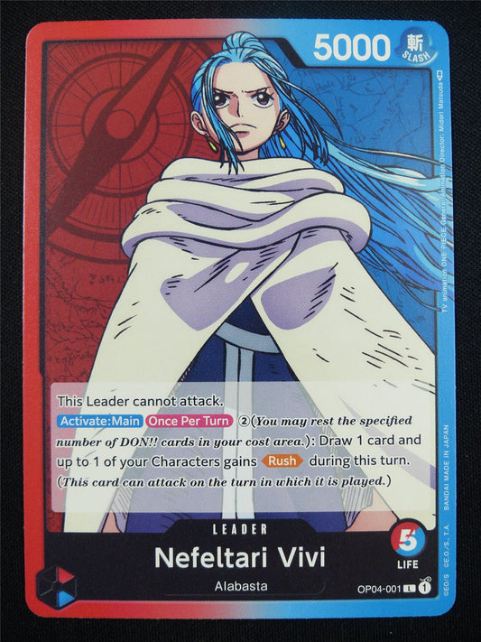Nefeltari Vivi OP04-001 L - One Piece Card #1W1
