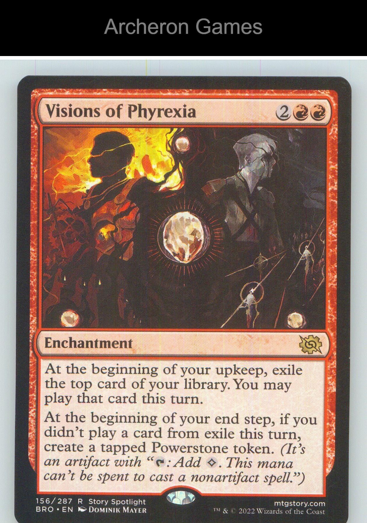 Visions of Phyrexia BRO 156 R MTG Card NM/EX+