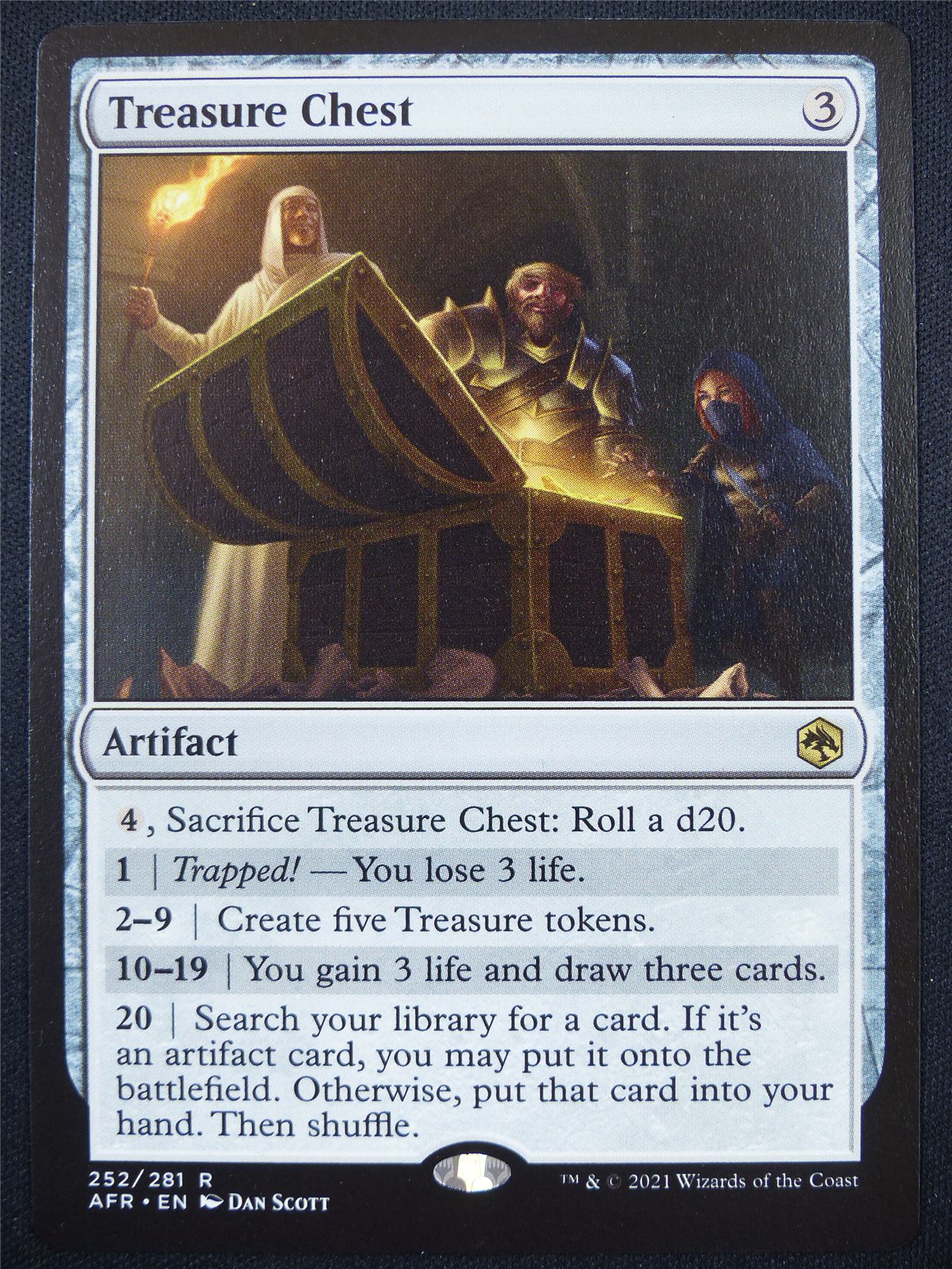 Treasure Chest - AFR - Mtg Card #5AC