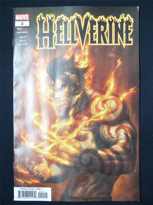HELLVERINE #2 - B&B Mar 2025 Marvel Comic #7SE