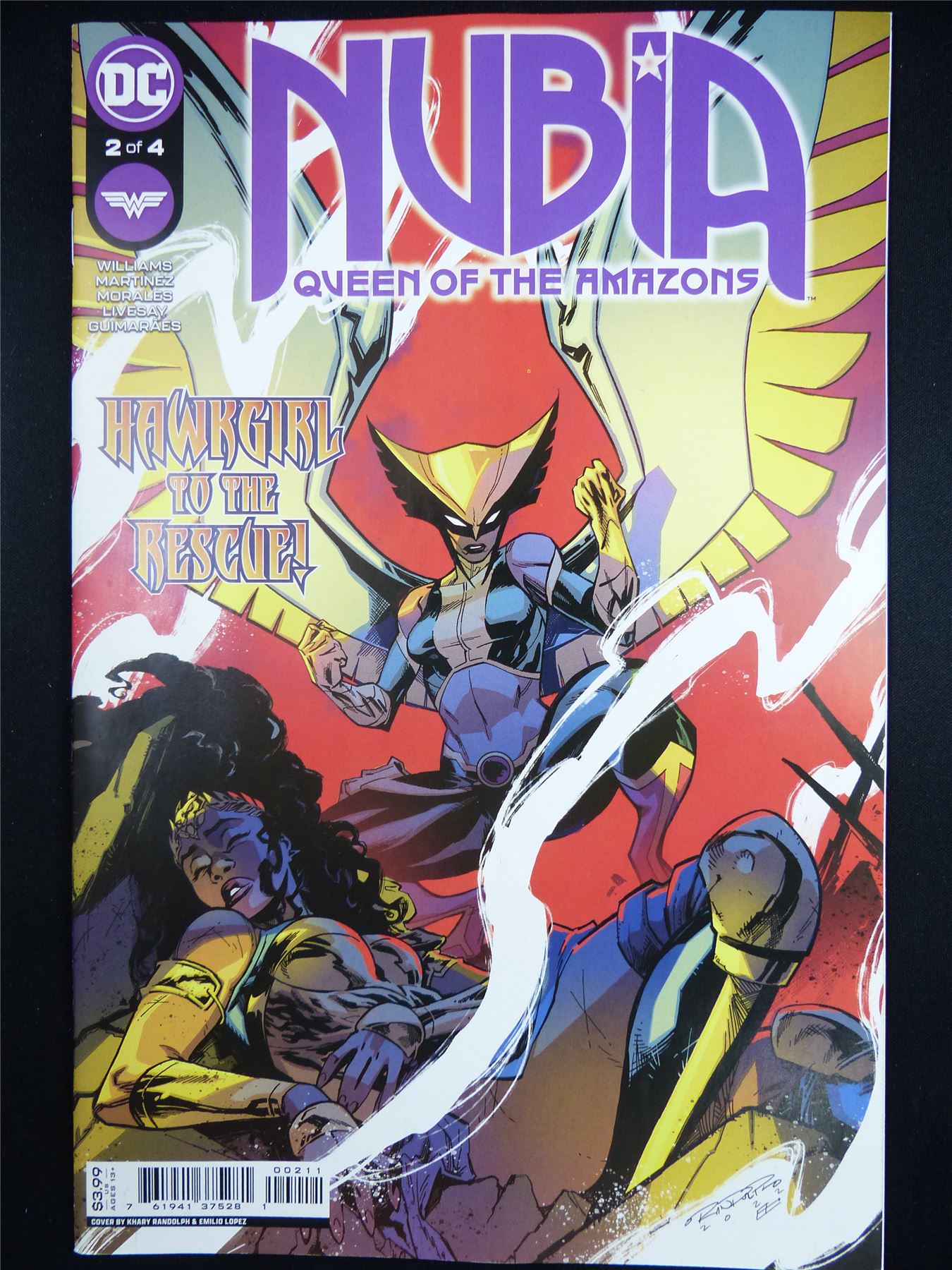 NUBIA Queen of the Amazons #2 - DC Comic #1L1