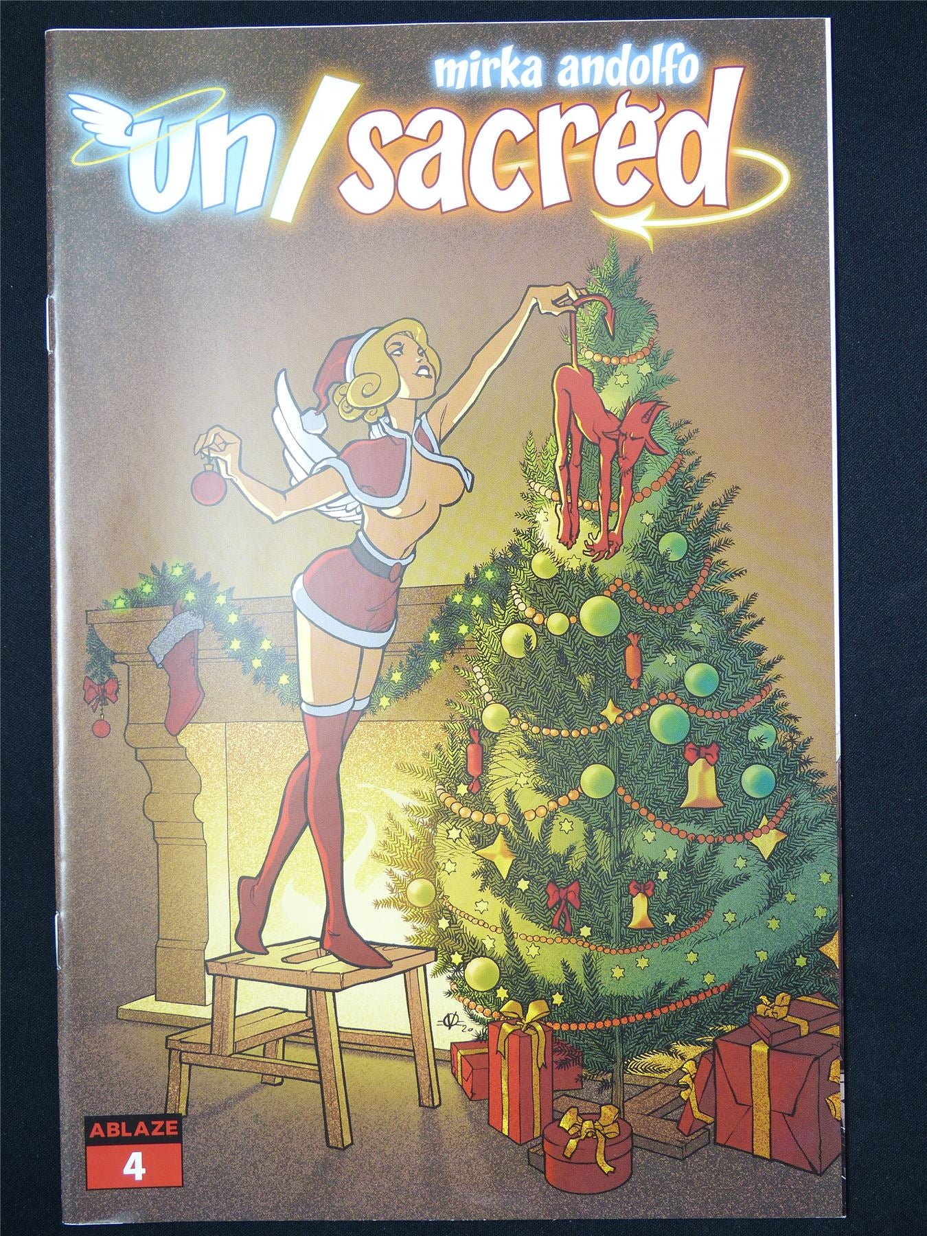 UN/SACRED #4 - B&B Ablaze Comic #8IT