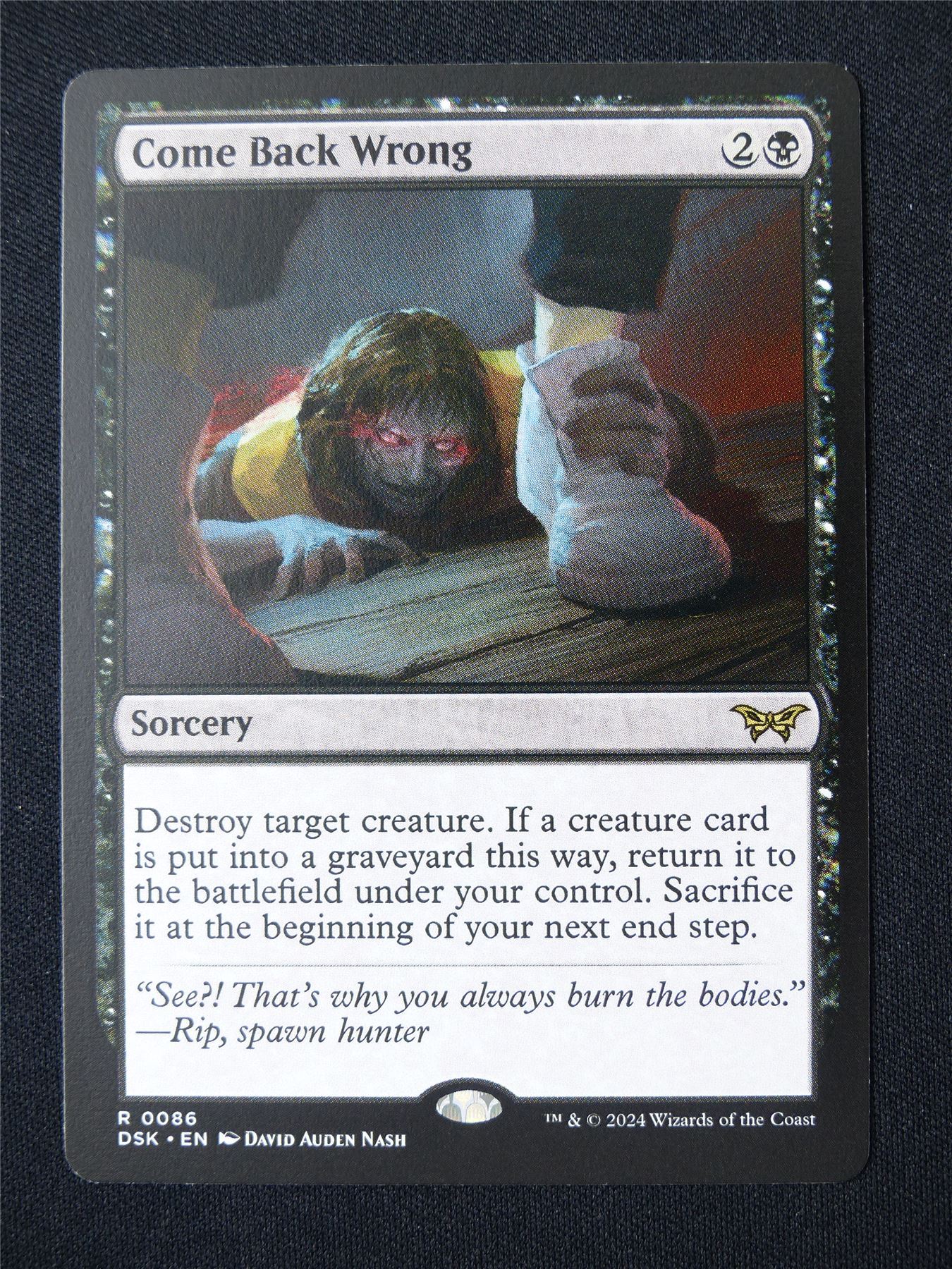 Come Back Wrong - DSK - Mtg Card #4WF
