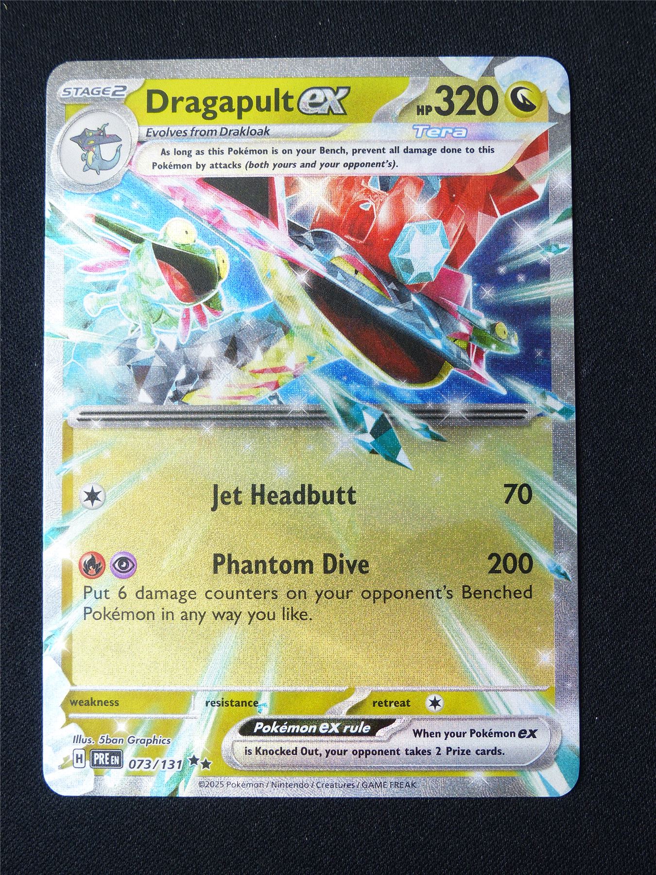 Dragapult EX 073/131 Textured Holo - Pokemon Card #1YS