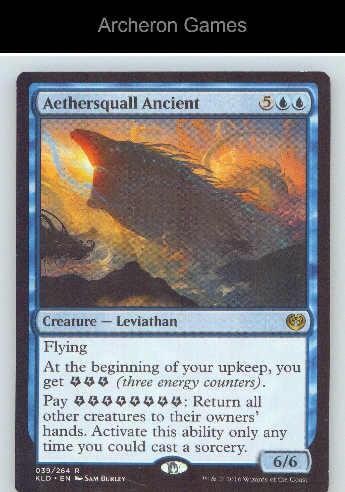 Aethersquall Ancient KLD 39 R MTG Card NM/EX+