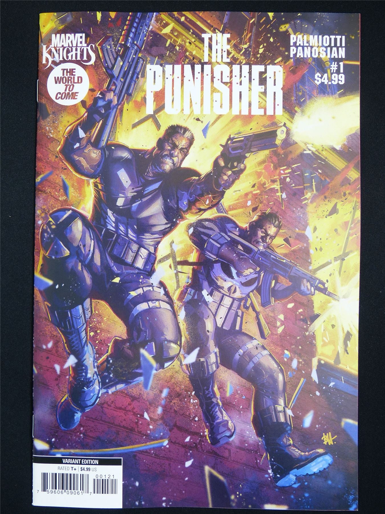 The PUNISHER #1 Marvel Knights Variant - Dec 2025 Marvel Comic #4X5