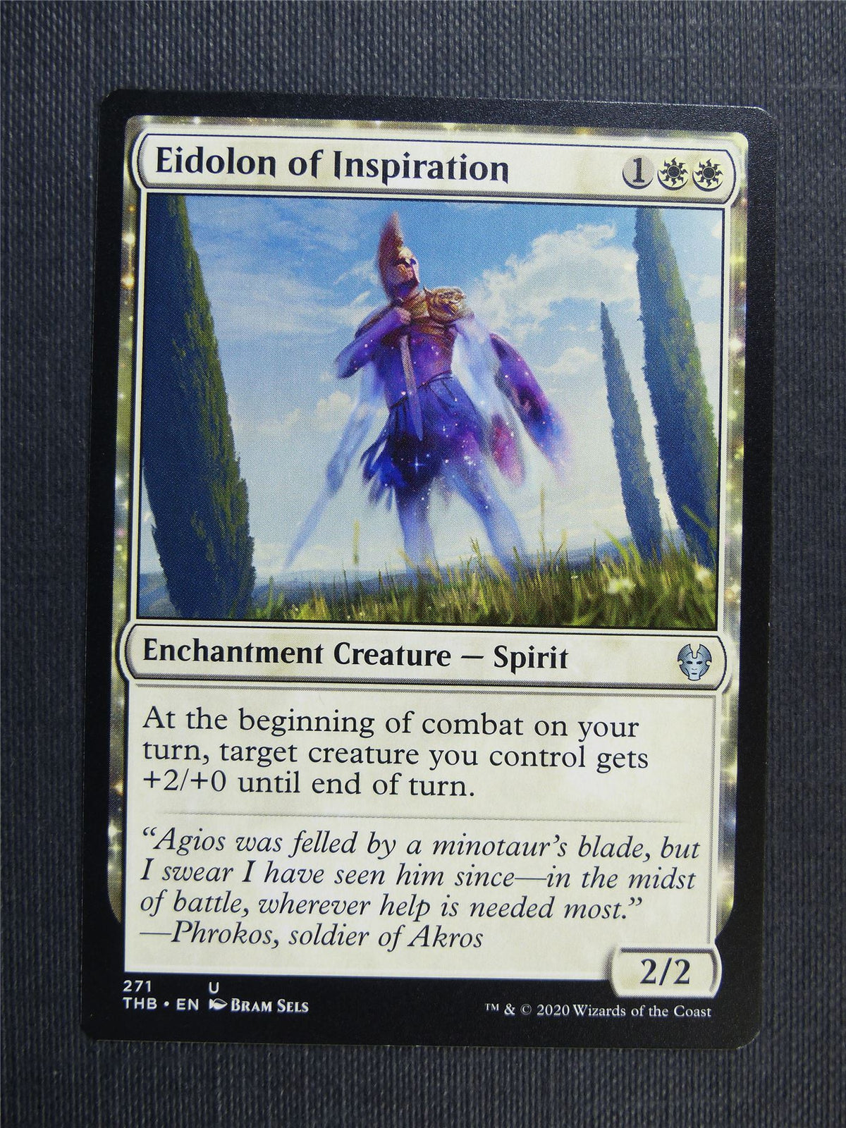 Eidolon of Inspiration - Collector ed - Theros - Mtg Magic Cards #2C2