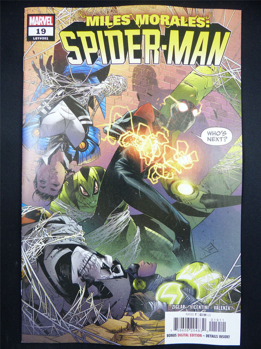 Miles Morales: SPIDER-MAN #19 - Jun 2024 Marvel Comic #5A2