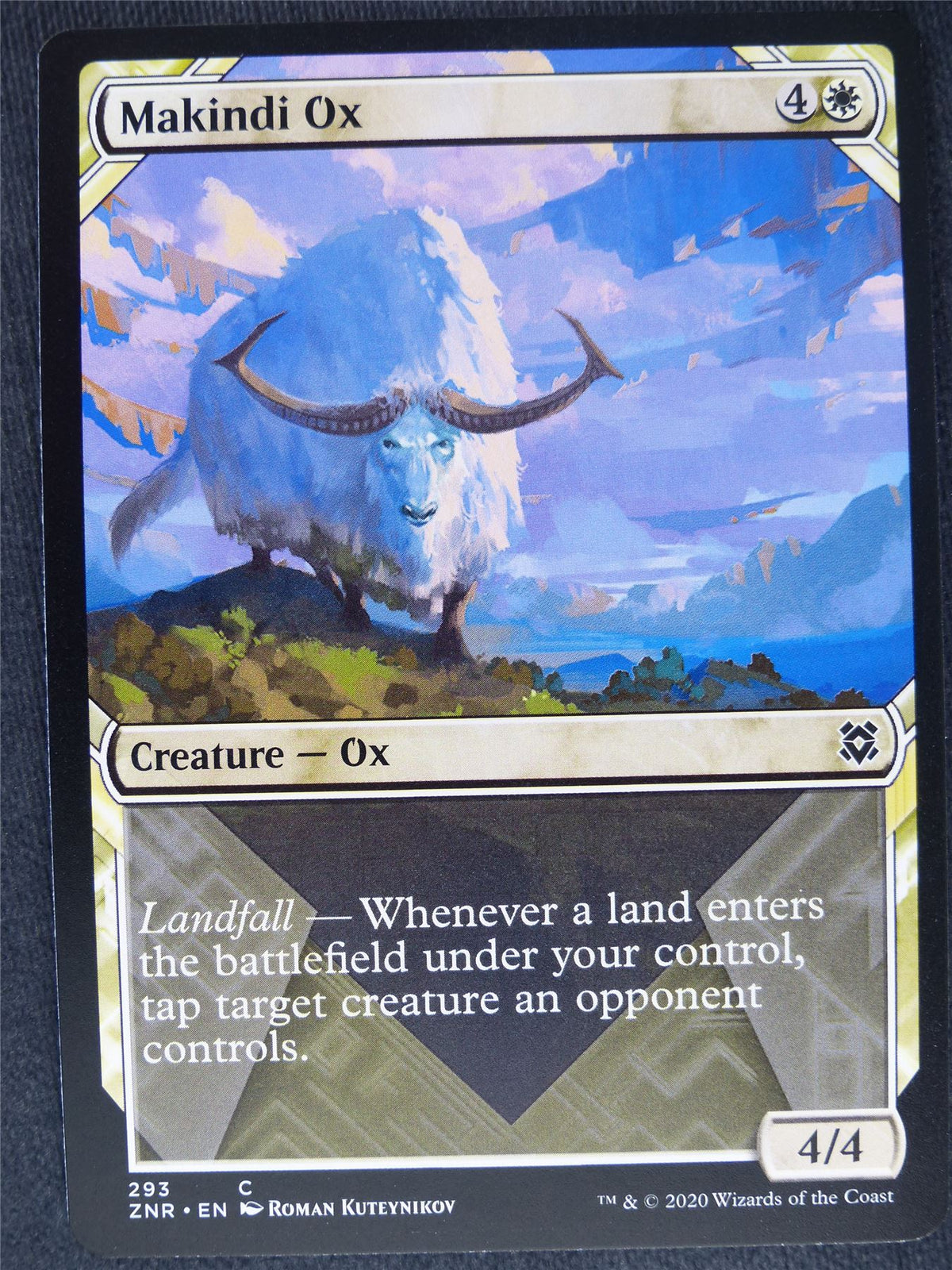 Makindi Ox Showcase Mint - Mtg Magic Cards #L