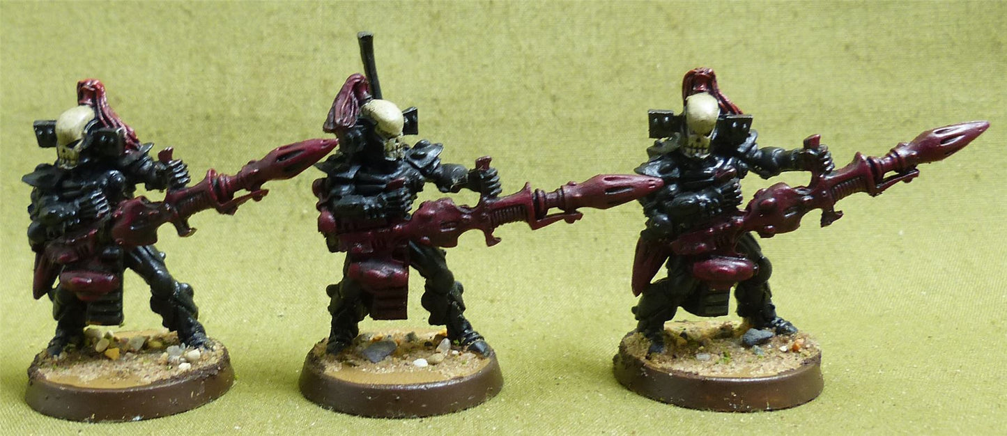 Dark Reapers Finecast set of 3 painted - Aeldari - Warhammer 40K #32W