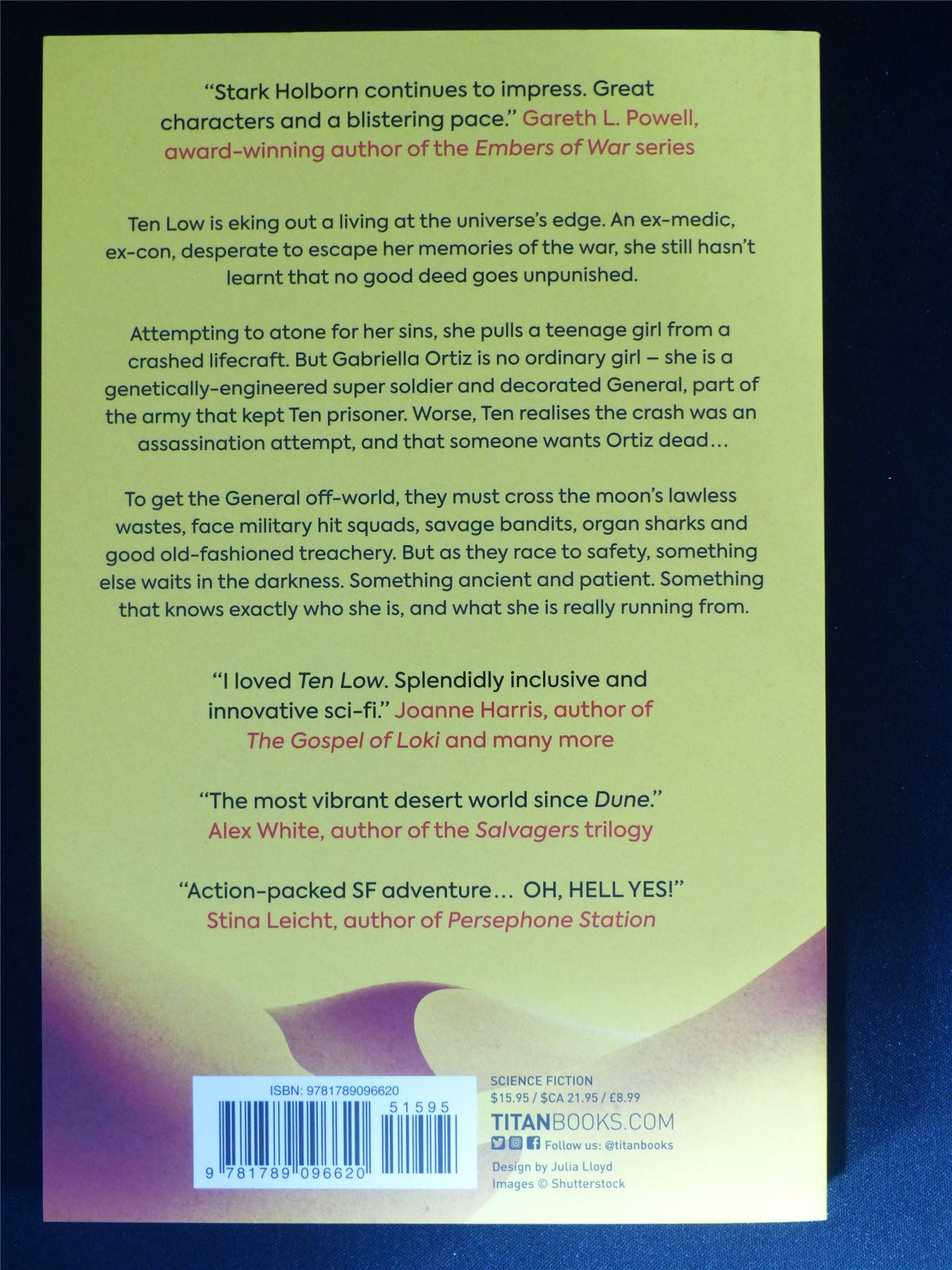 Ten Low - Titan Novel Book Softback #87