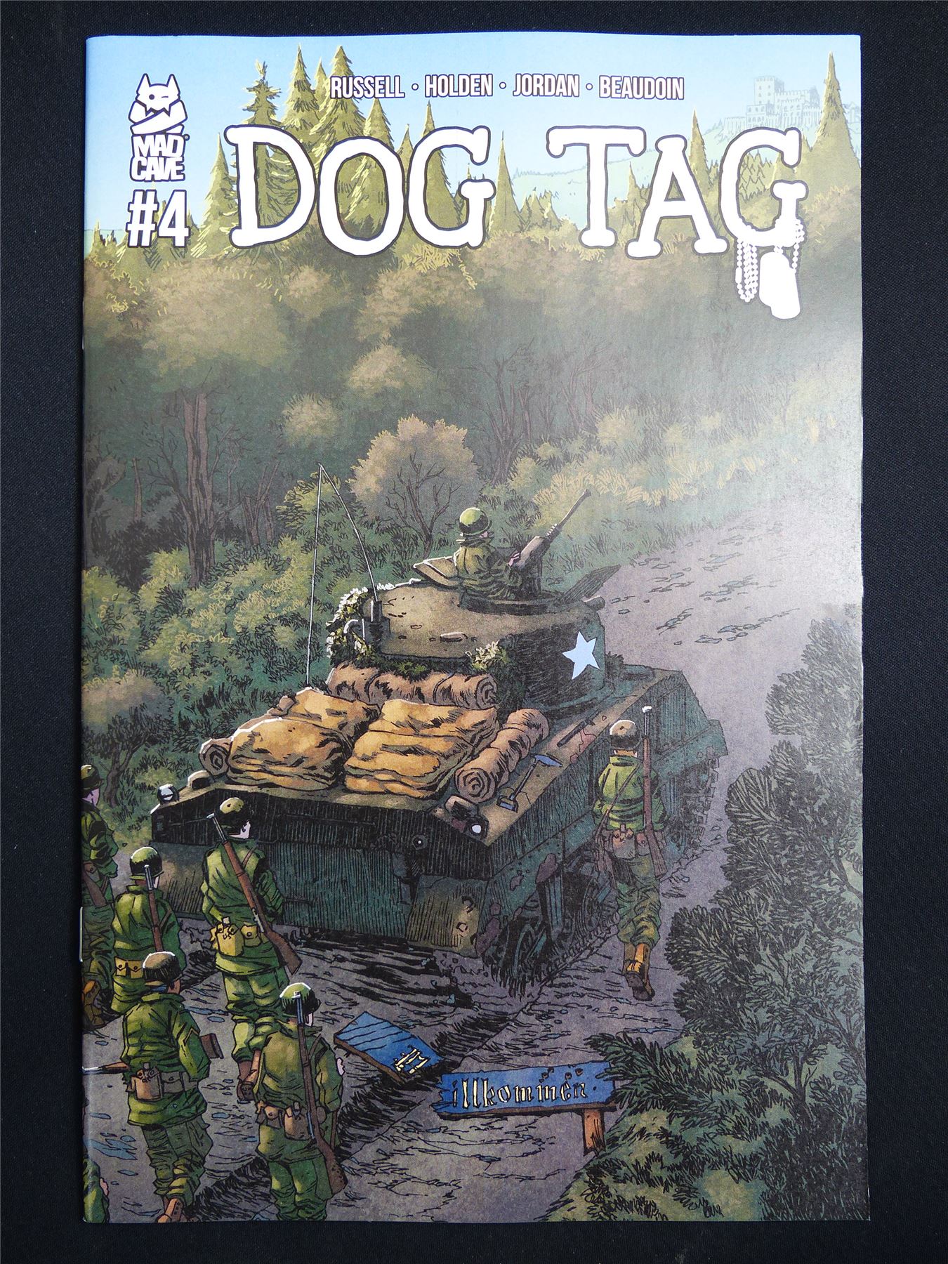 DOG Tag #4 Cvr A - Sep 2026 Mad Cave Comic #46W