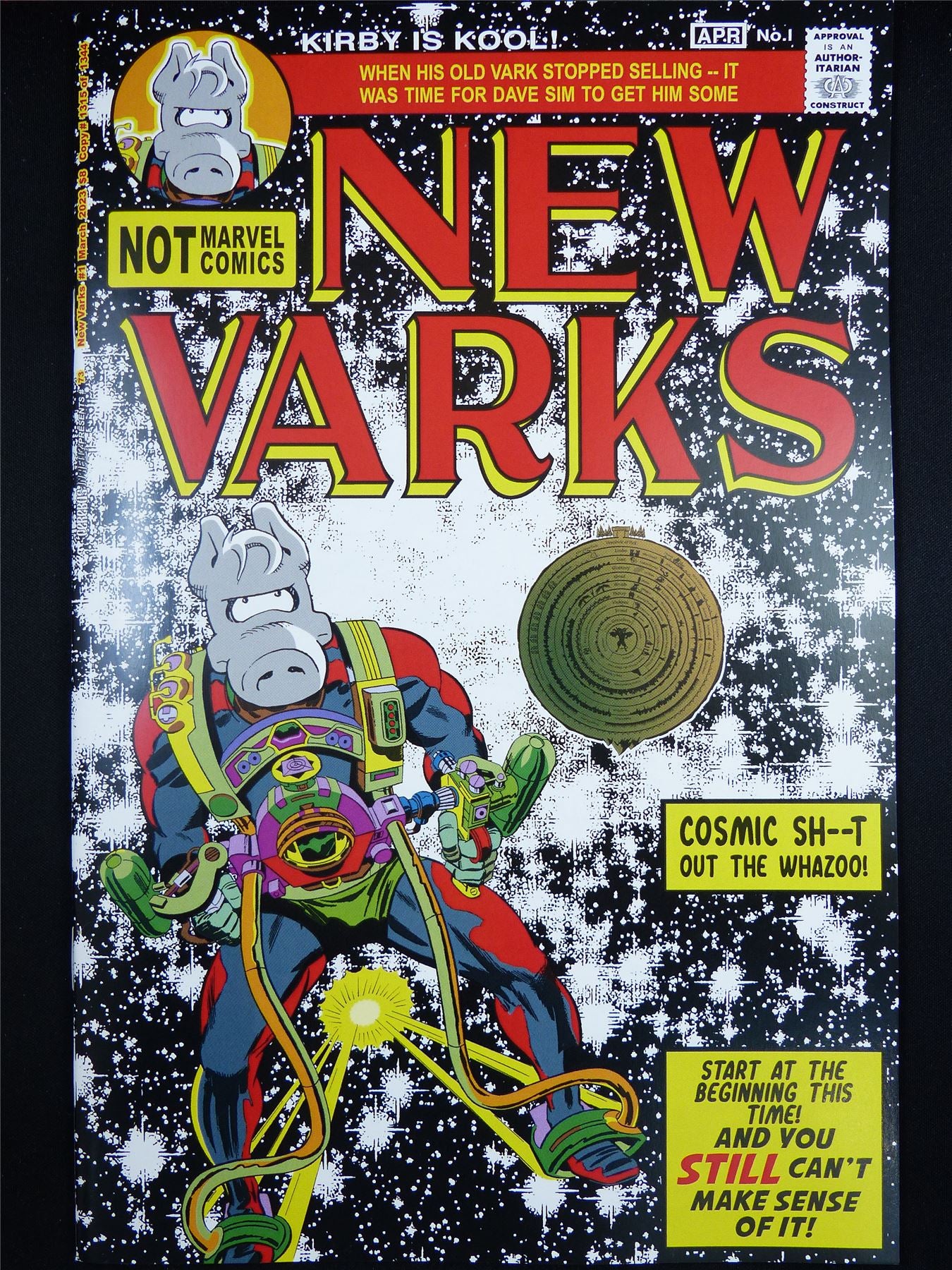 NEW Varks #1 - Apr 2023 Aardvark Comic #2AT