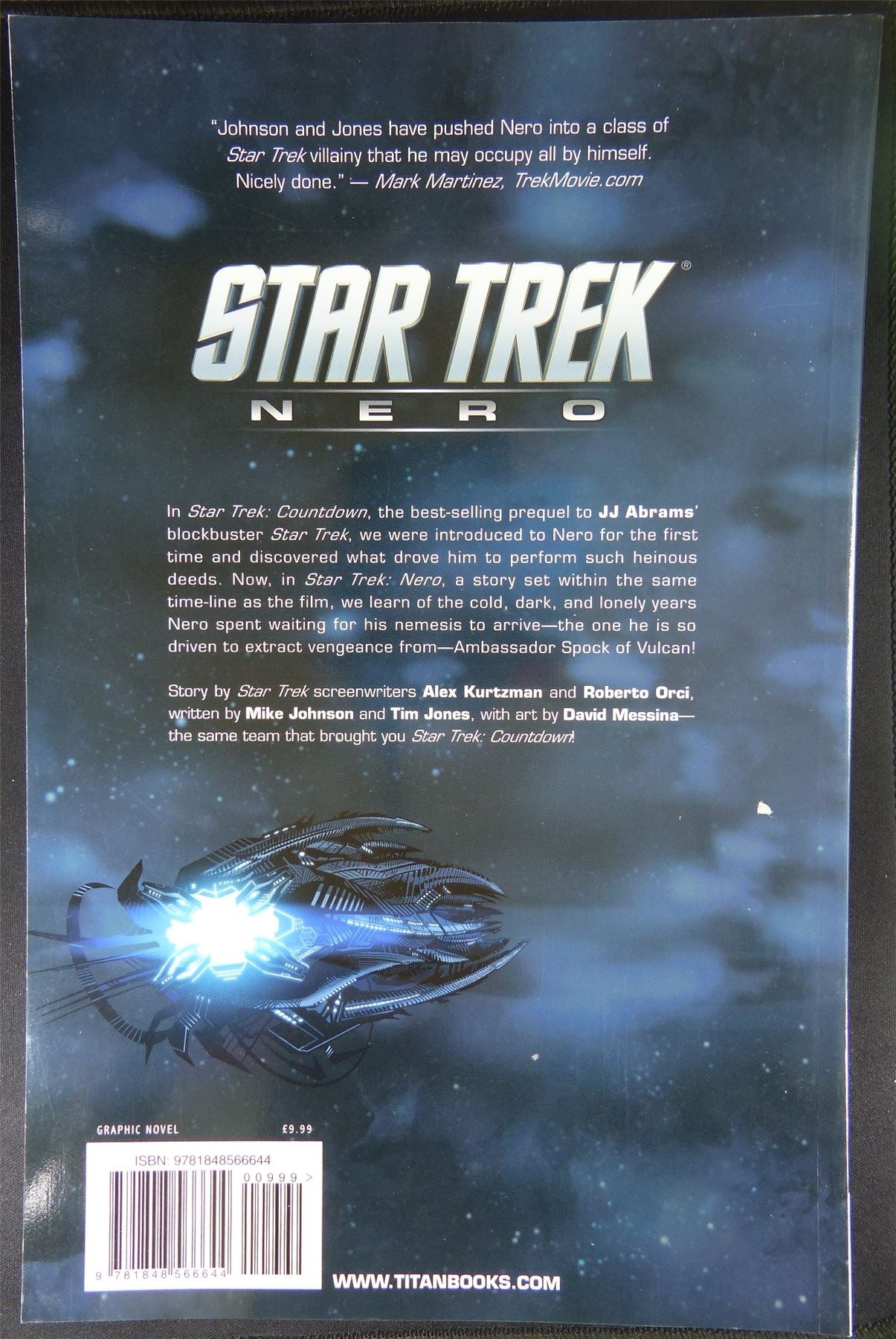 Star Trek: Nero - Titan - Softback - Graphic Novel #299