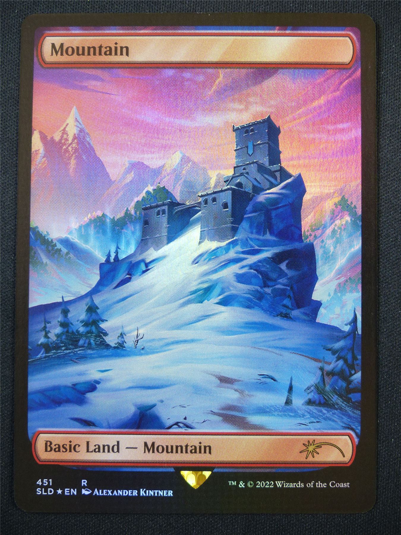 Mountain Full Art Foil Fortnite - SLD - Mtg Card #5N2 Archeron Mountain Full Art Foil Fortnite - SLD - Mtg Card #5N2 Archeron