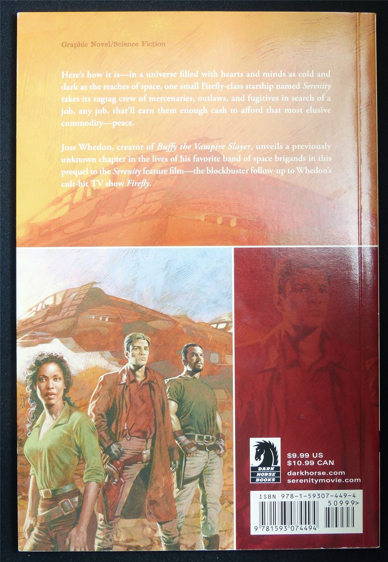 Serenity: Those Left behind - Mini Dark Horse Graphic Softback #28J