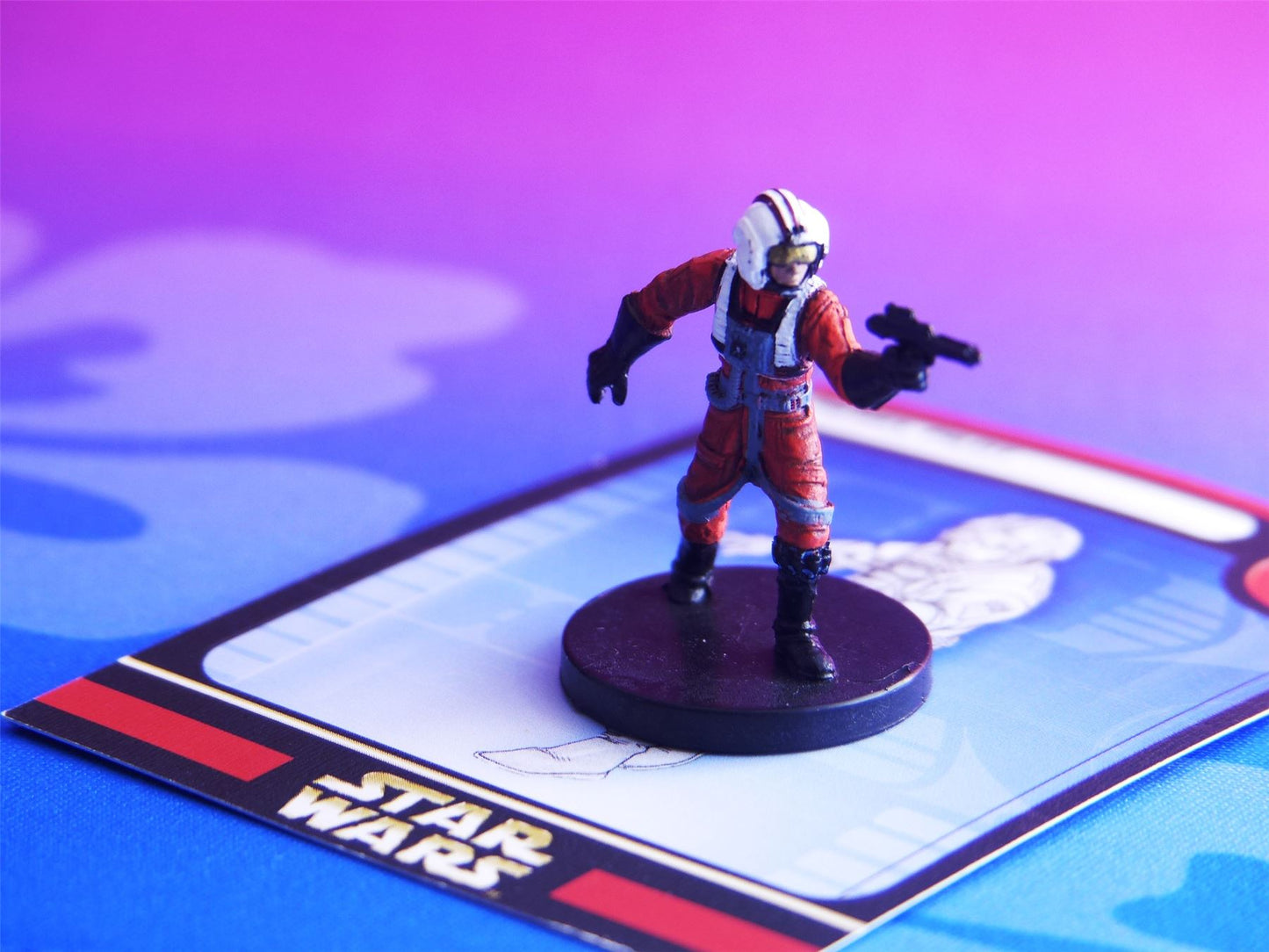 Rebel Pilot 17/60 - Star Wars Miniatures Game #54I
