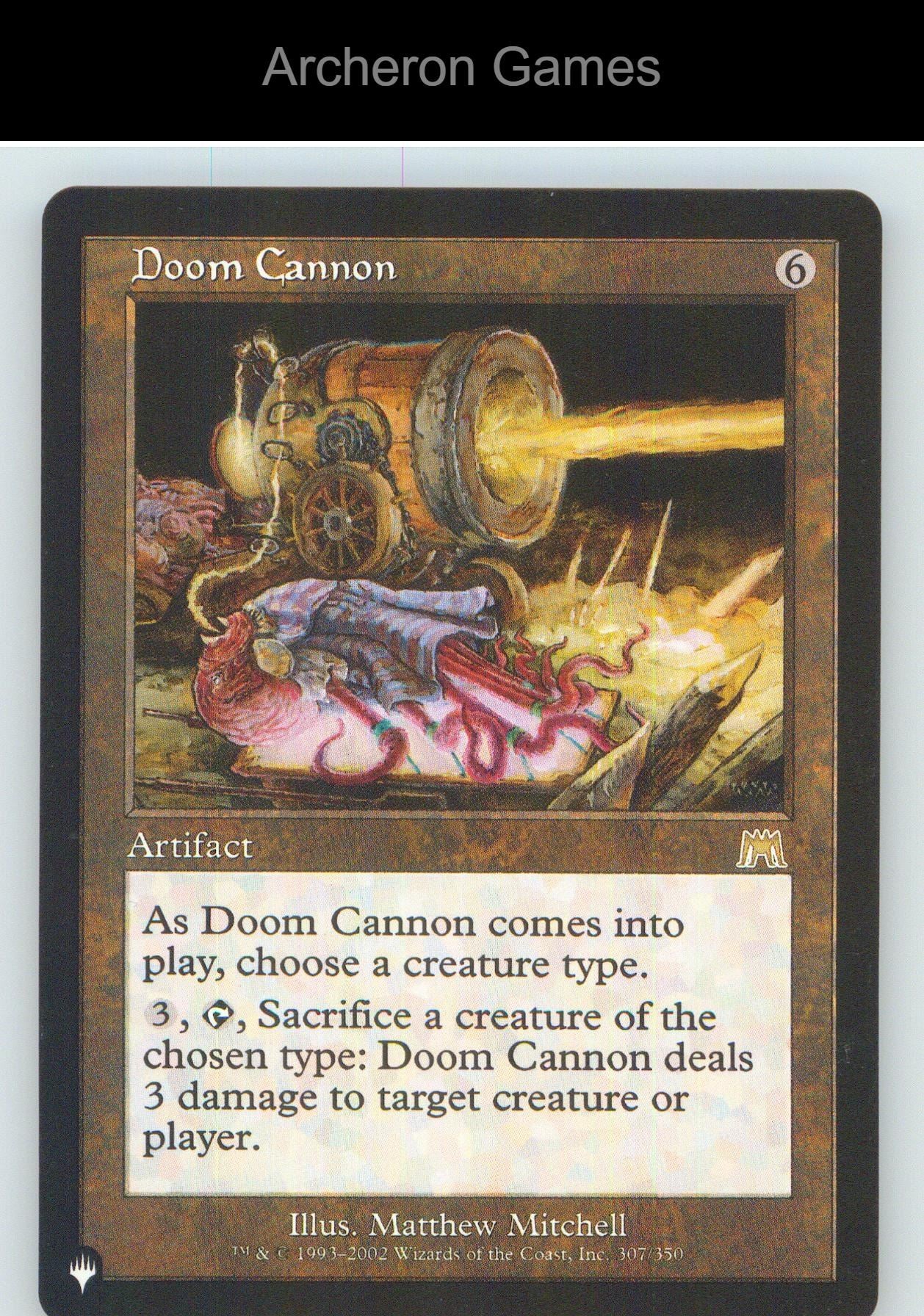 Doom Cannon ONS 307 R MTG Card NM/EX+