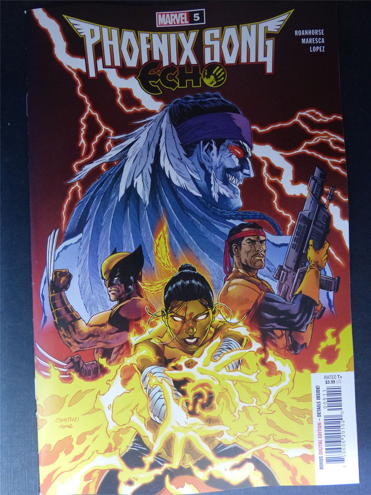 PHOENIX Song Echo #5 - Apr 2022 - Marvel Comic #7BJ
