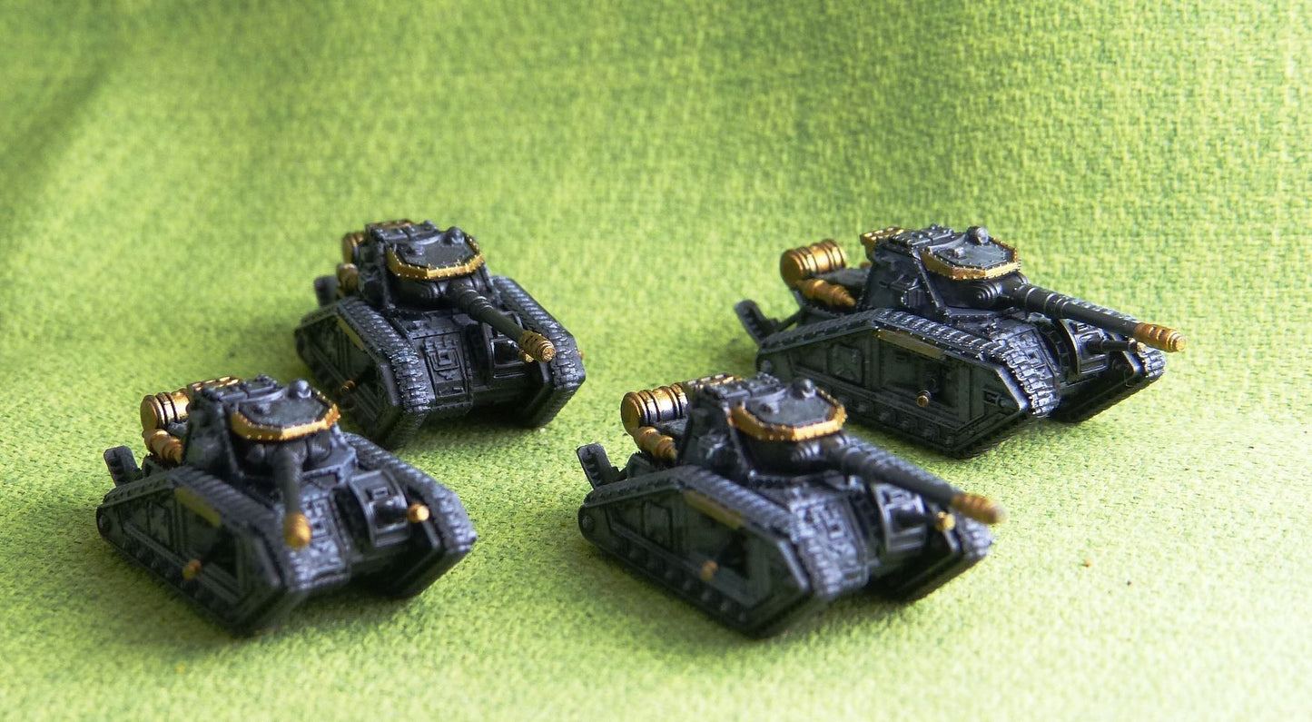 Legions Imperialis - Malcador Squadron Painted - Warhammer AoS 40k #2M