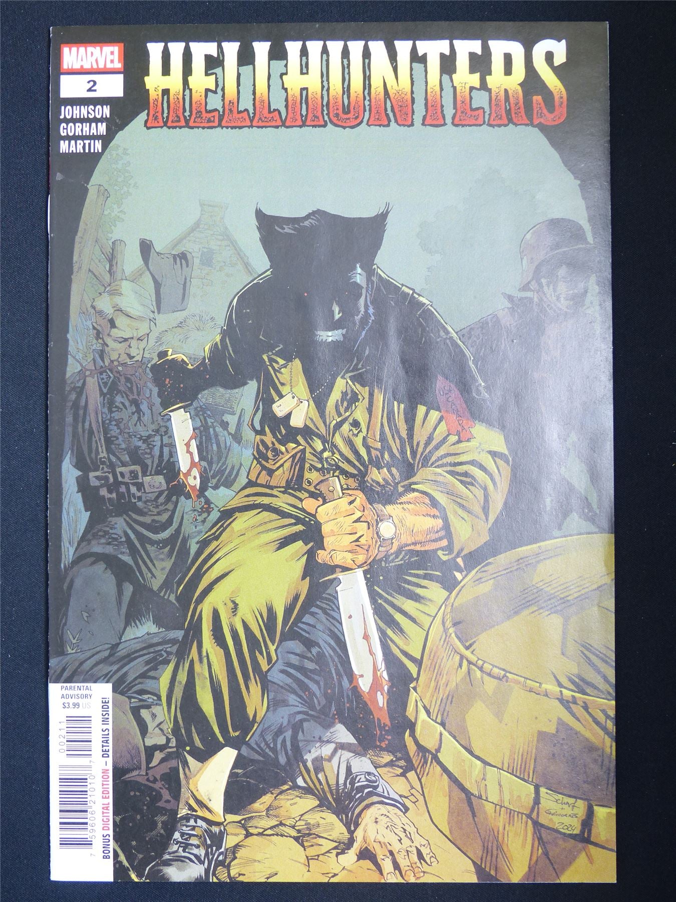 HELLHUNTERS #2 - Marvel Comic #6IT