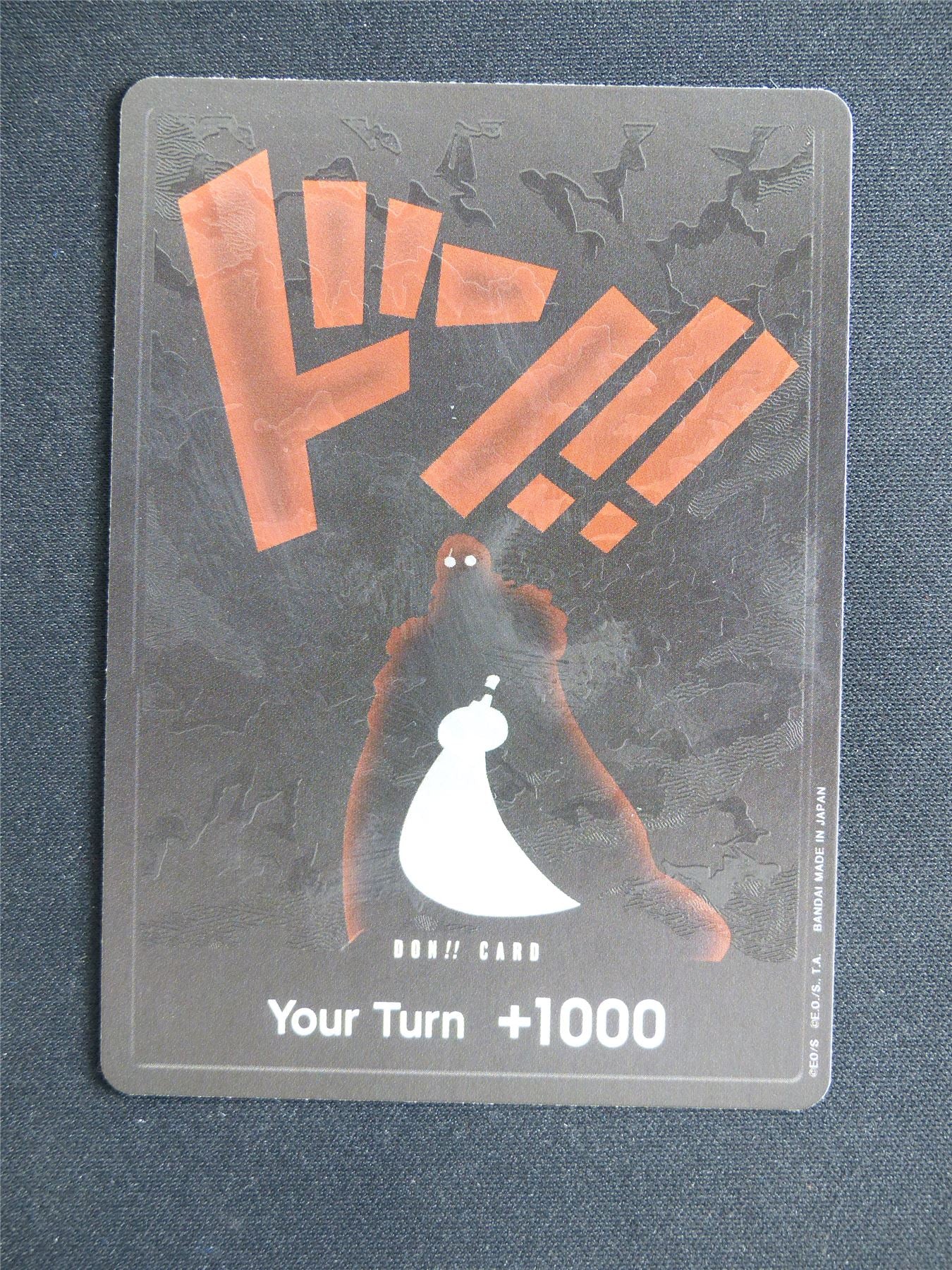Don!! Card Foil Shadow - One Piece Card #217