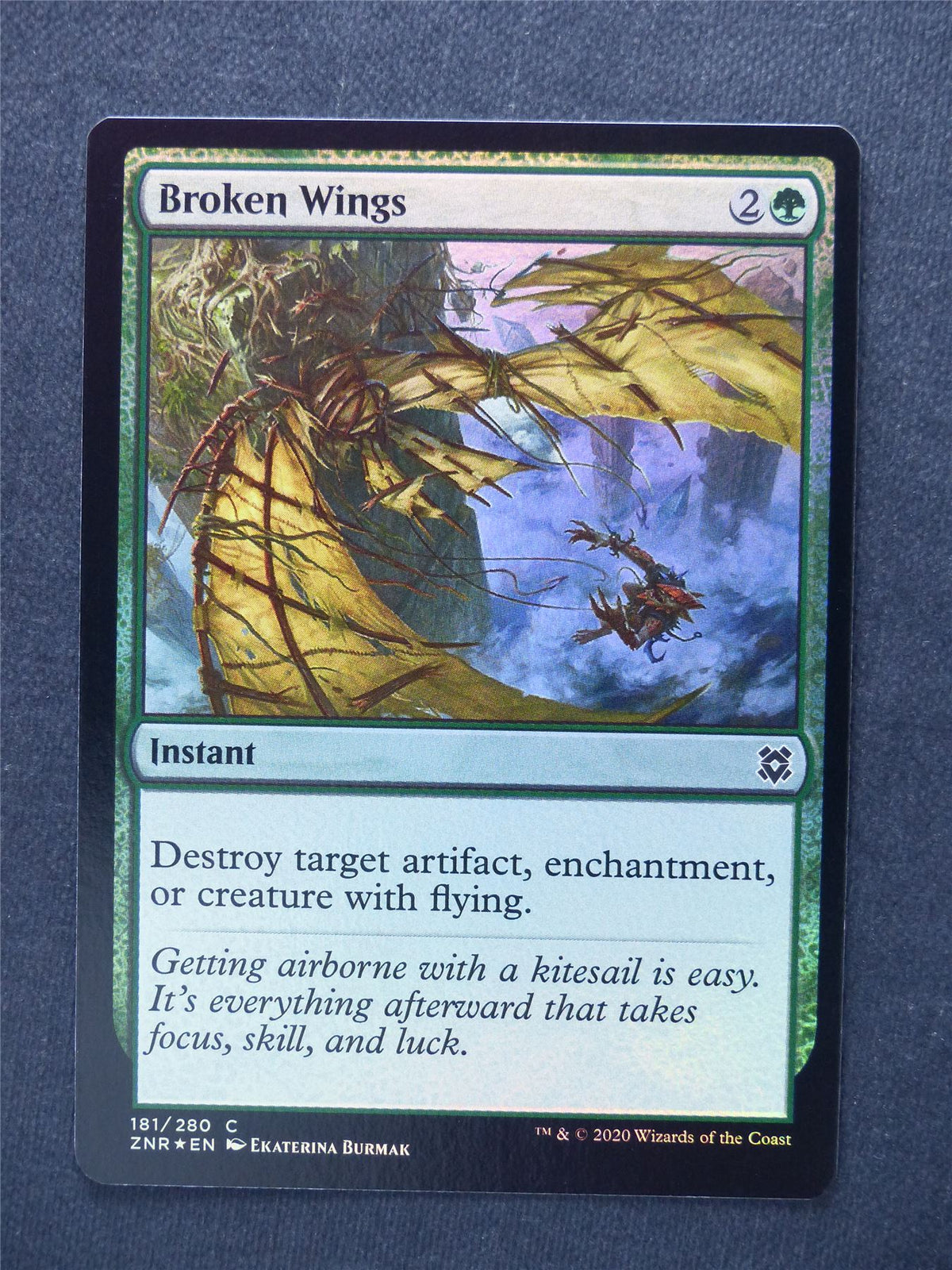 Broken Wings Foil - Mtg Magic Cards #VP