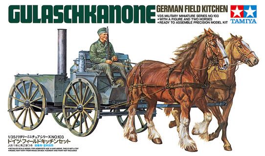 1/35 German Field Kitchen 1:35 Utility Vehicles 1939-1945 - World War II - TAMIYA #39