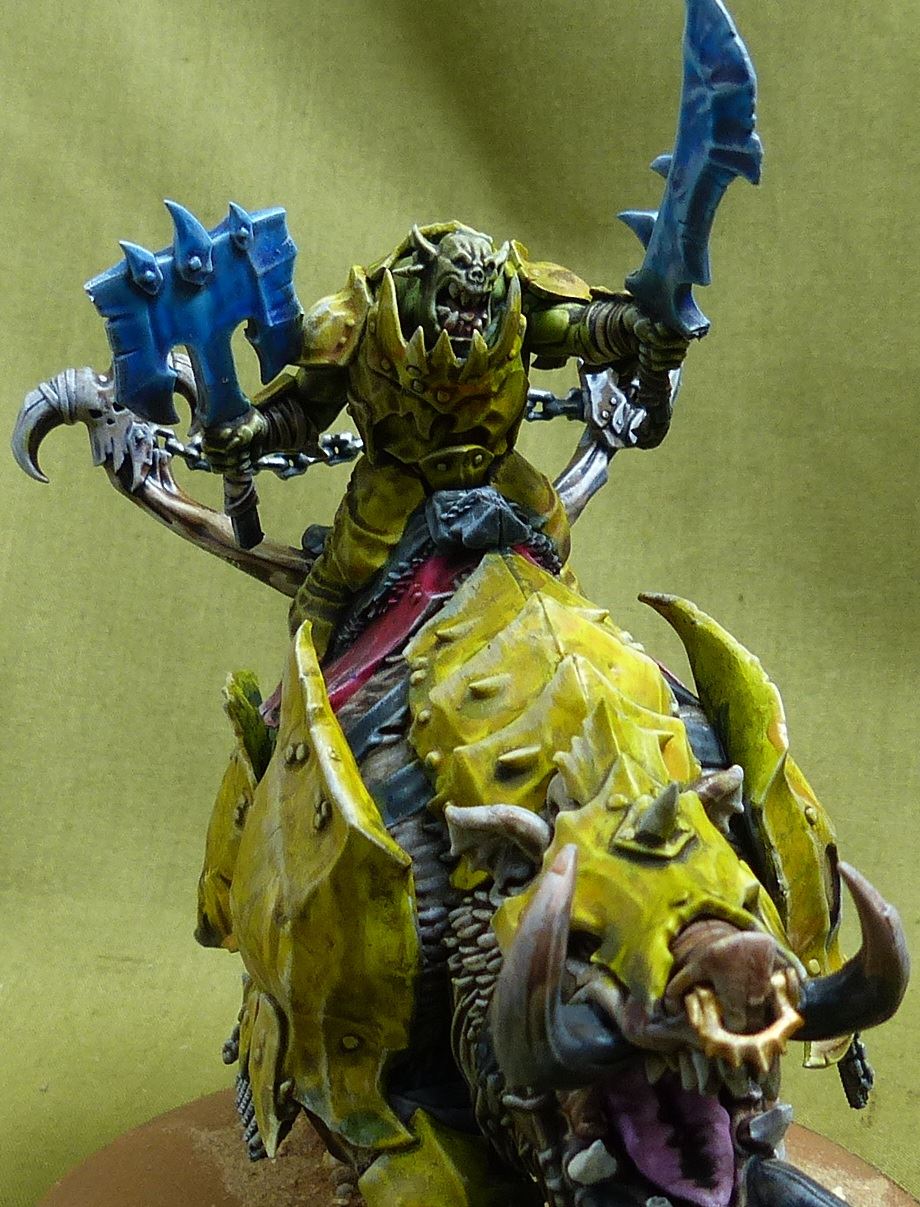 Maw-grunta Gouger painted - Orruk Warclans - Warhammer AoS #50D