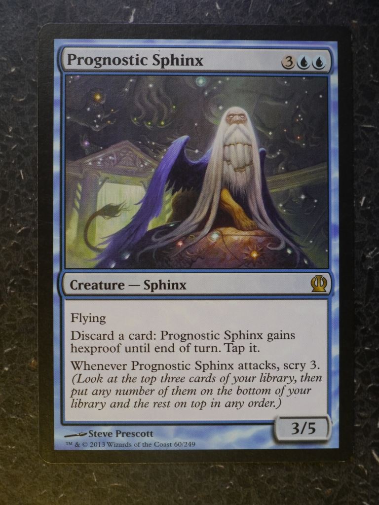 MTG Magic Cards: PROGNOSTIC SPHINX # 6D70