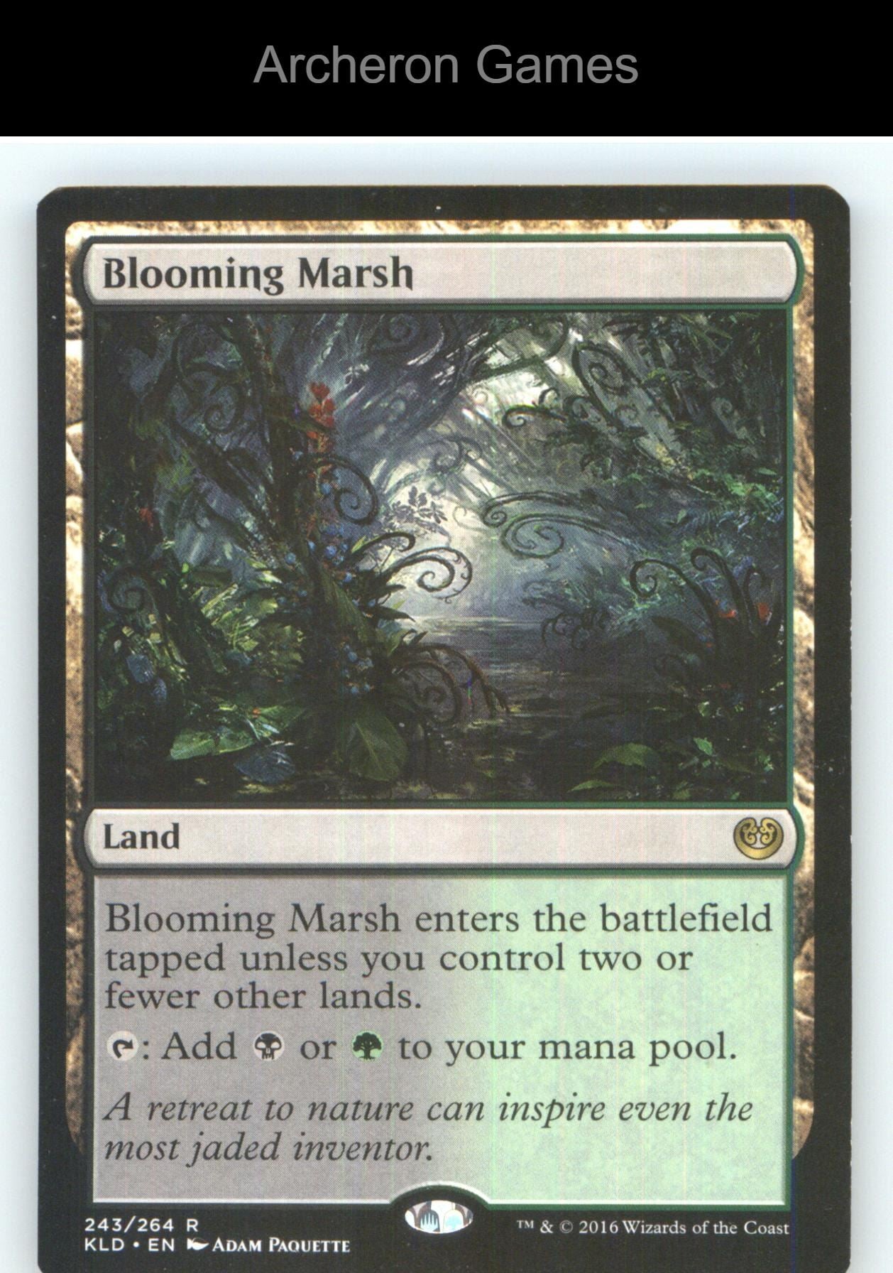 Blooming Marsh KLD 243 R MTG Card NM/EX+