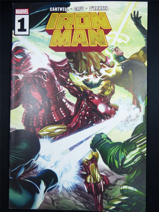 IRON Man #1 - Marvel Comic #1M3