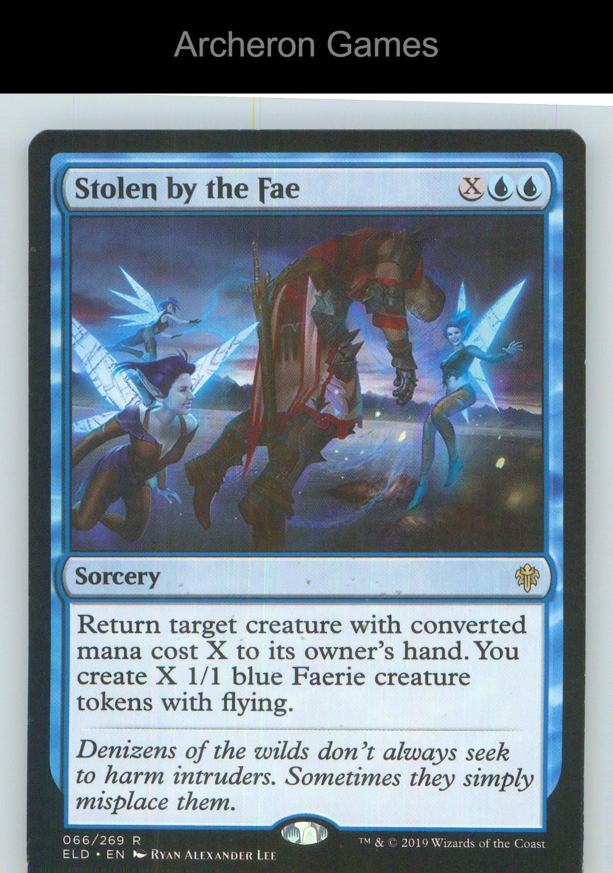 Stolen by the Fae ELD 66 R MTG Card NM/EX+