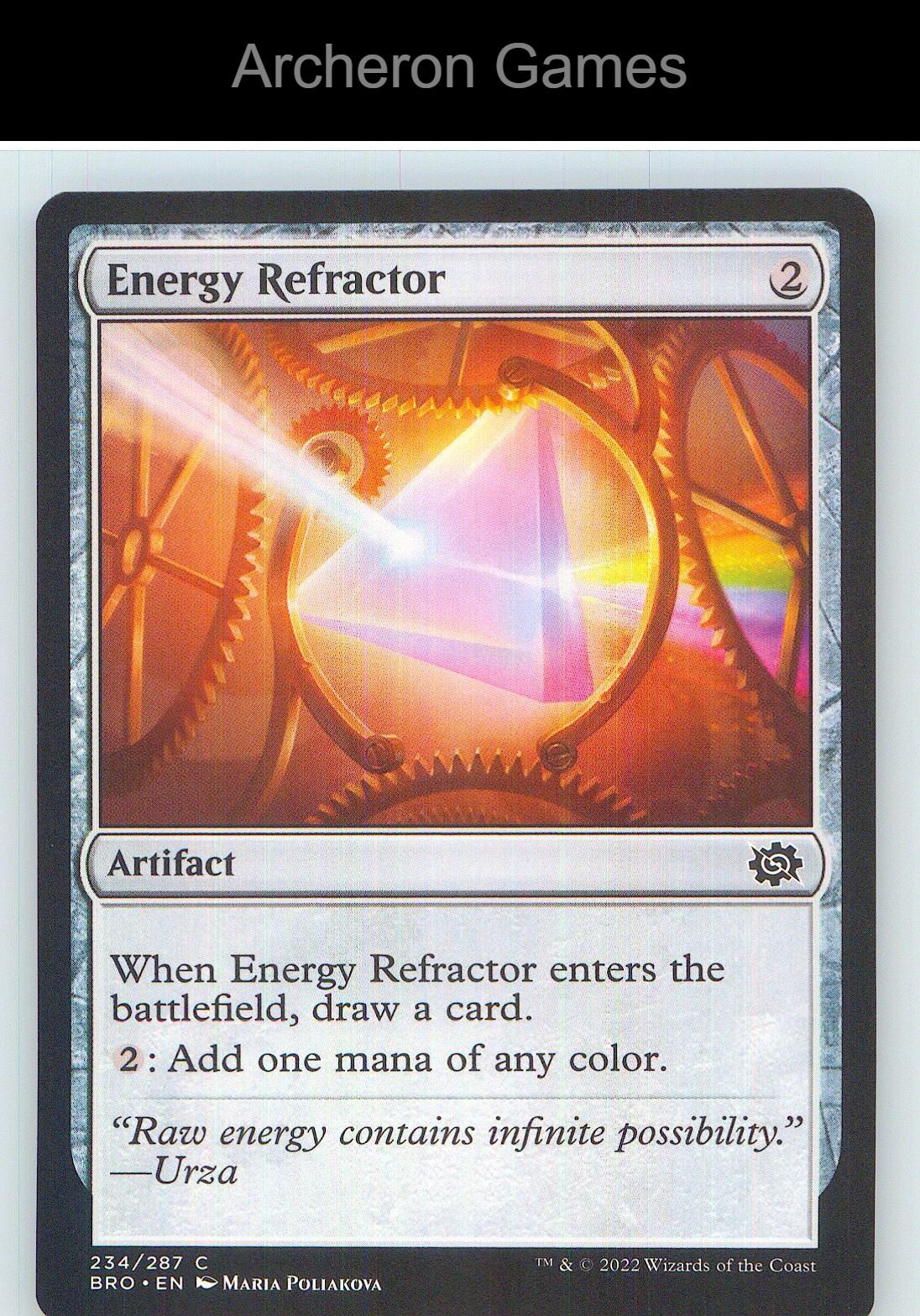 Energy Refractor BRO 234 C MTG Card NM/EX+