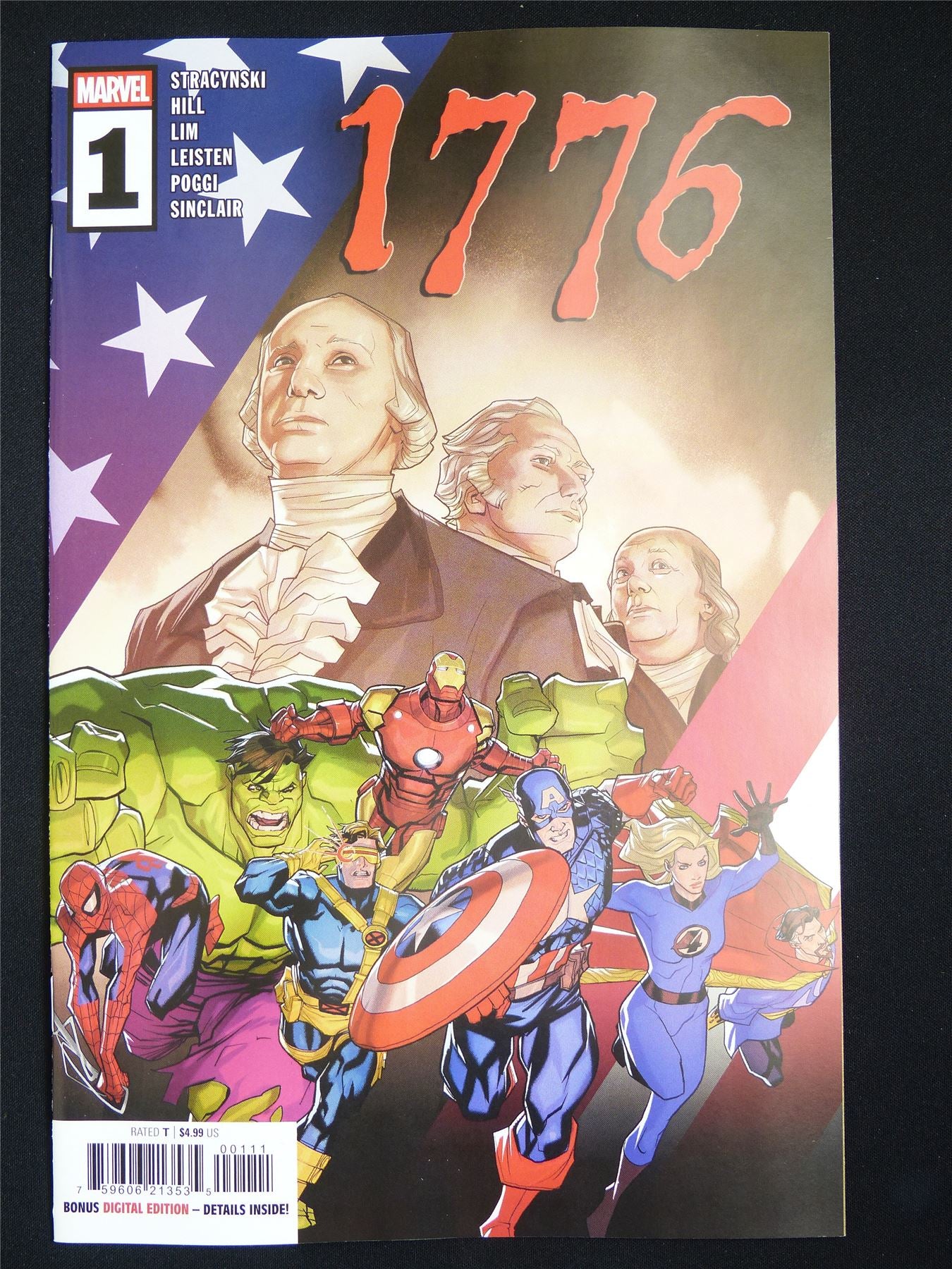 1776 #1 - Jan 2026 Marvel Comic #601
