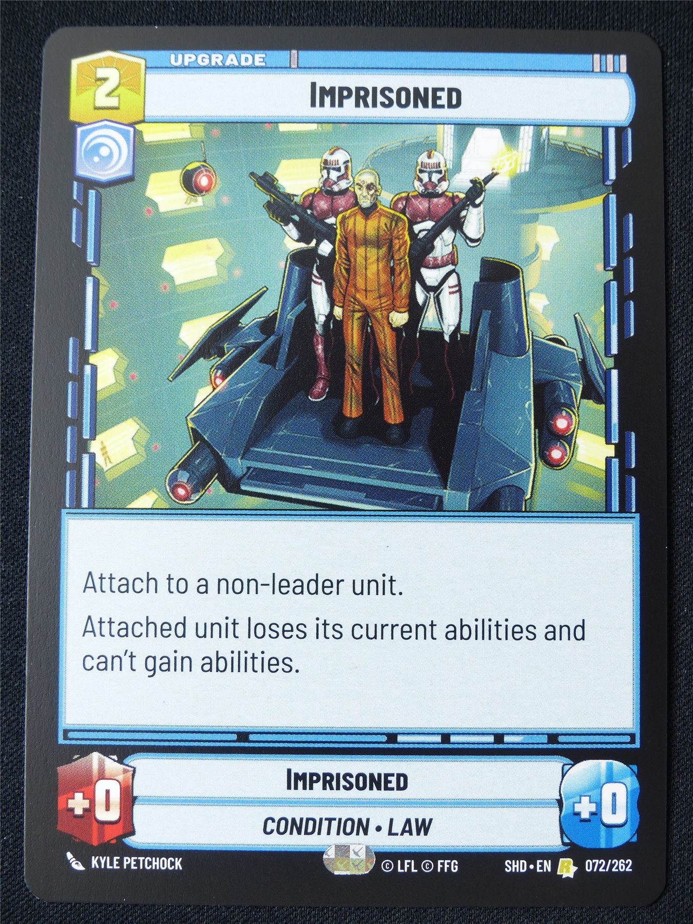 Imprisoned 072/262 - Star Wars Unlimited Card #11X