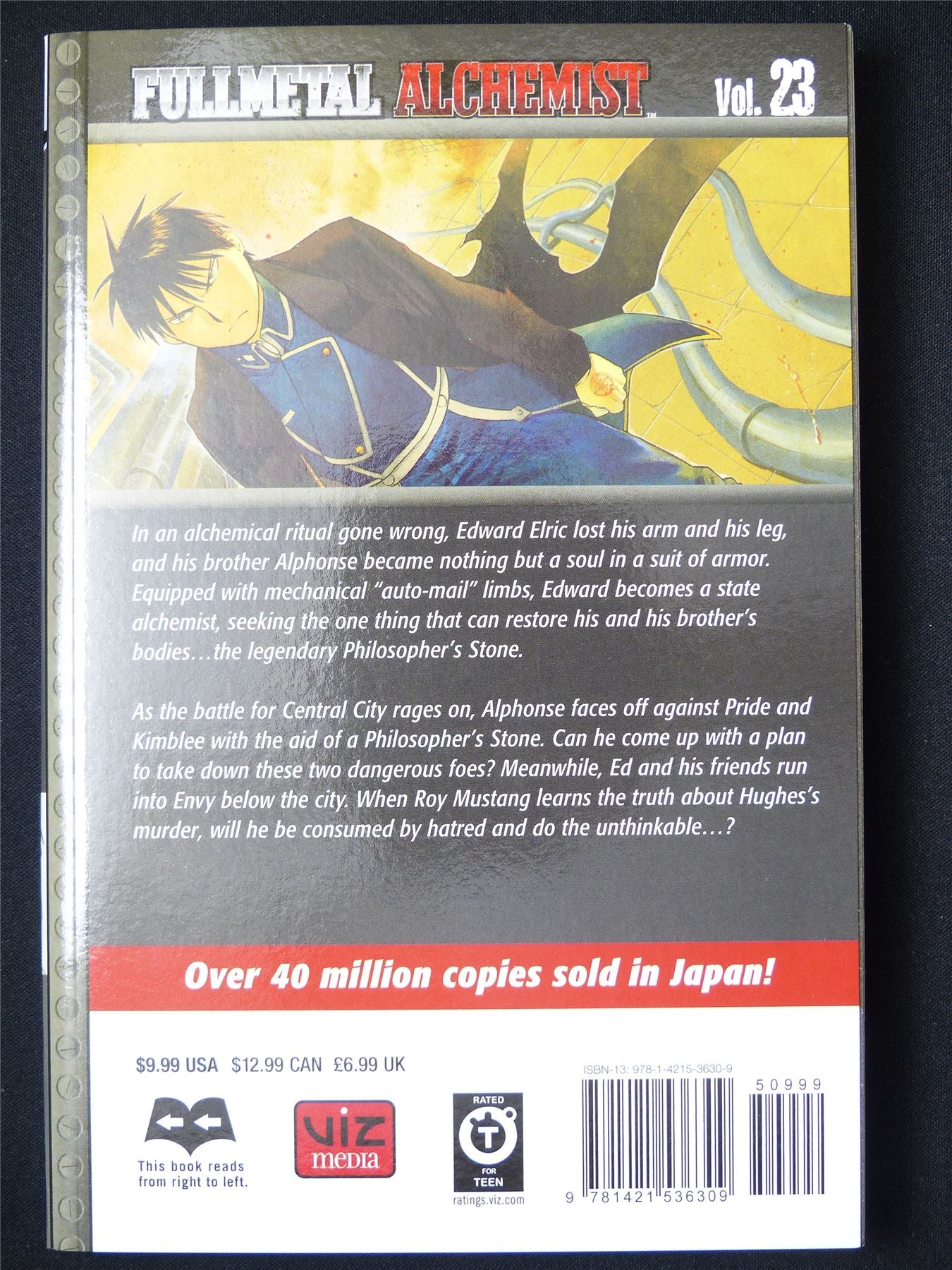 Full Metal Alchemist Volume 23 - Viz Media Manga #1AN