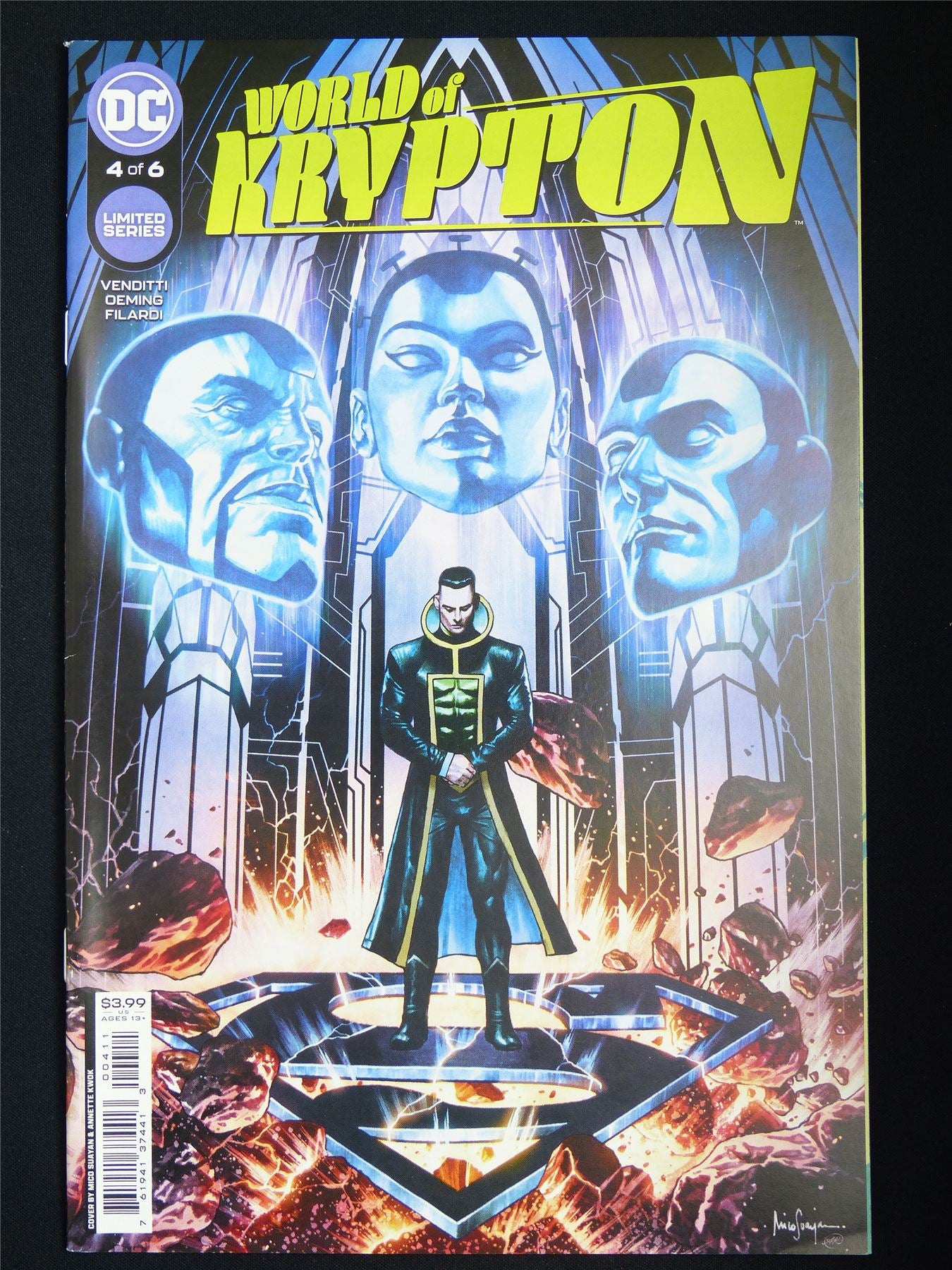 WORLD of Krypton #4 - DC Comic #6KQ