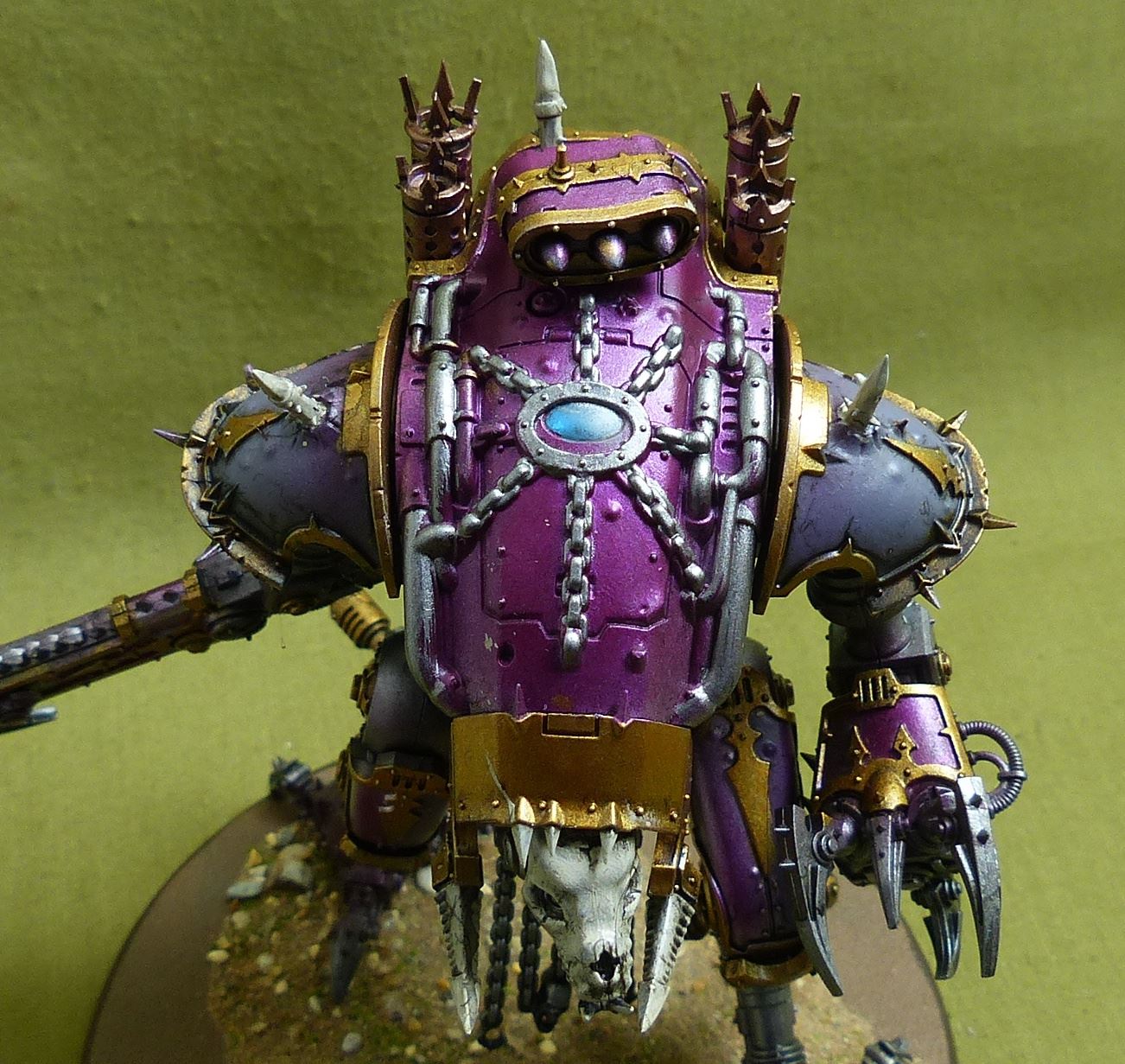 War Dog Stalker painted - Chaos Space Marines - Warhammer 40K #1B8