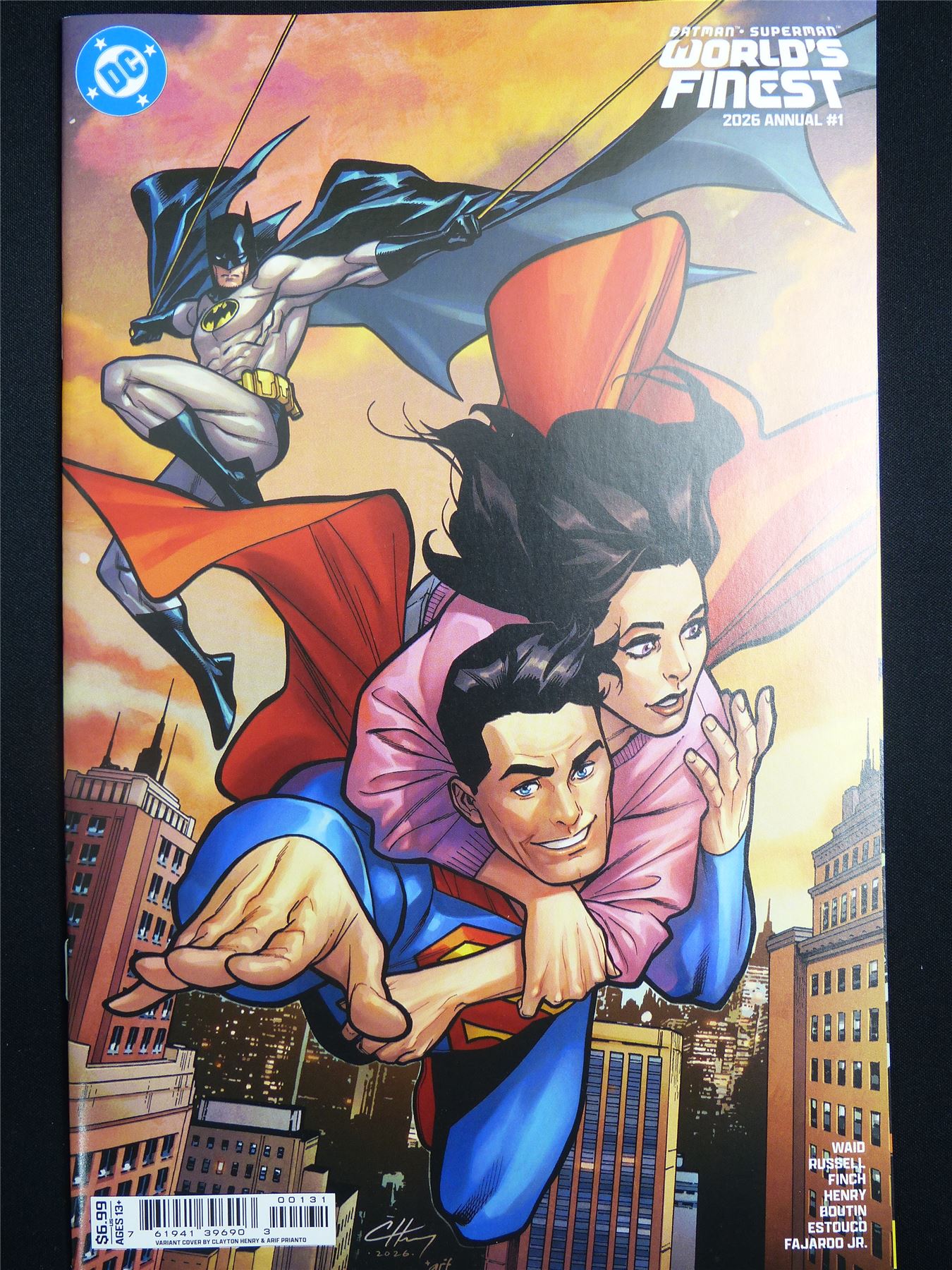 BATMAN Superman: World's Finest Annual 2026 #1 Cvr C - Sep 2026 DC Comic #2P9