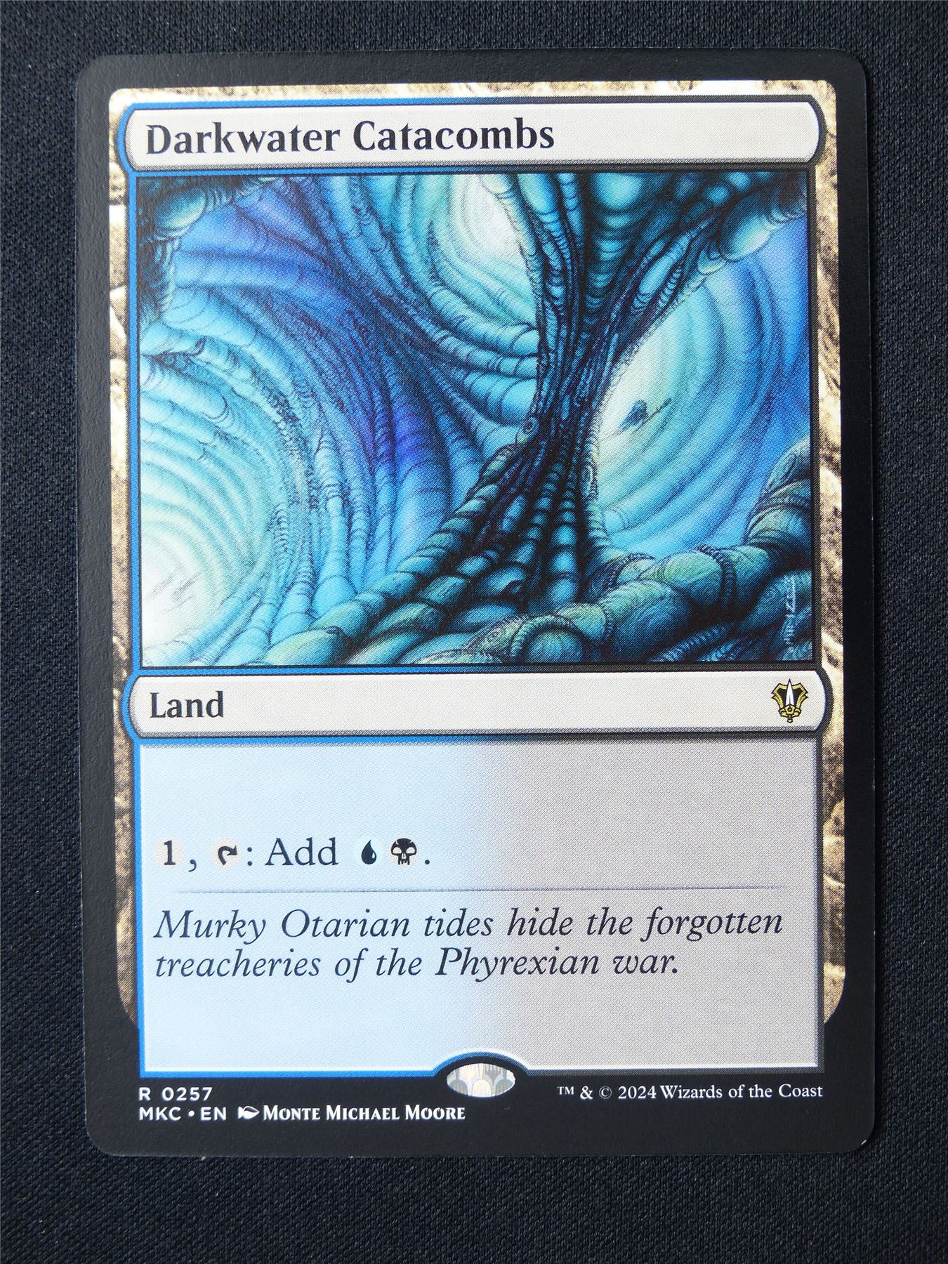 Darkwater Catacombs - MKC - Mtg Card #5BZ