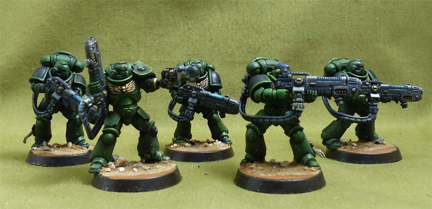 Hellblaster Squad set of 5 painted - Space Marines - Warhammer 40K #5BH