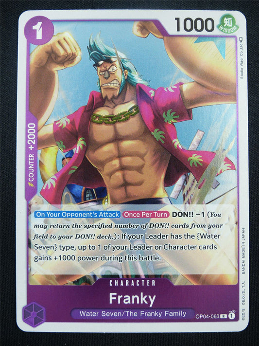 Franky OP04-063 R - One Piece Card #1VE