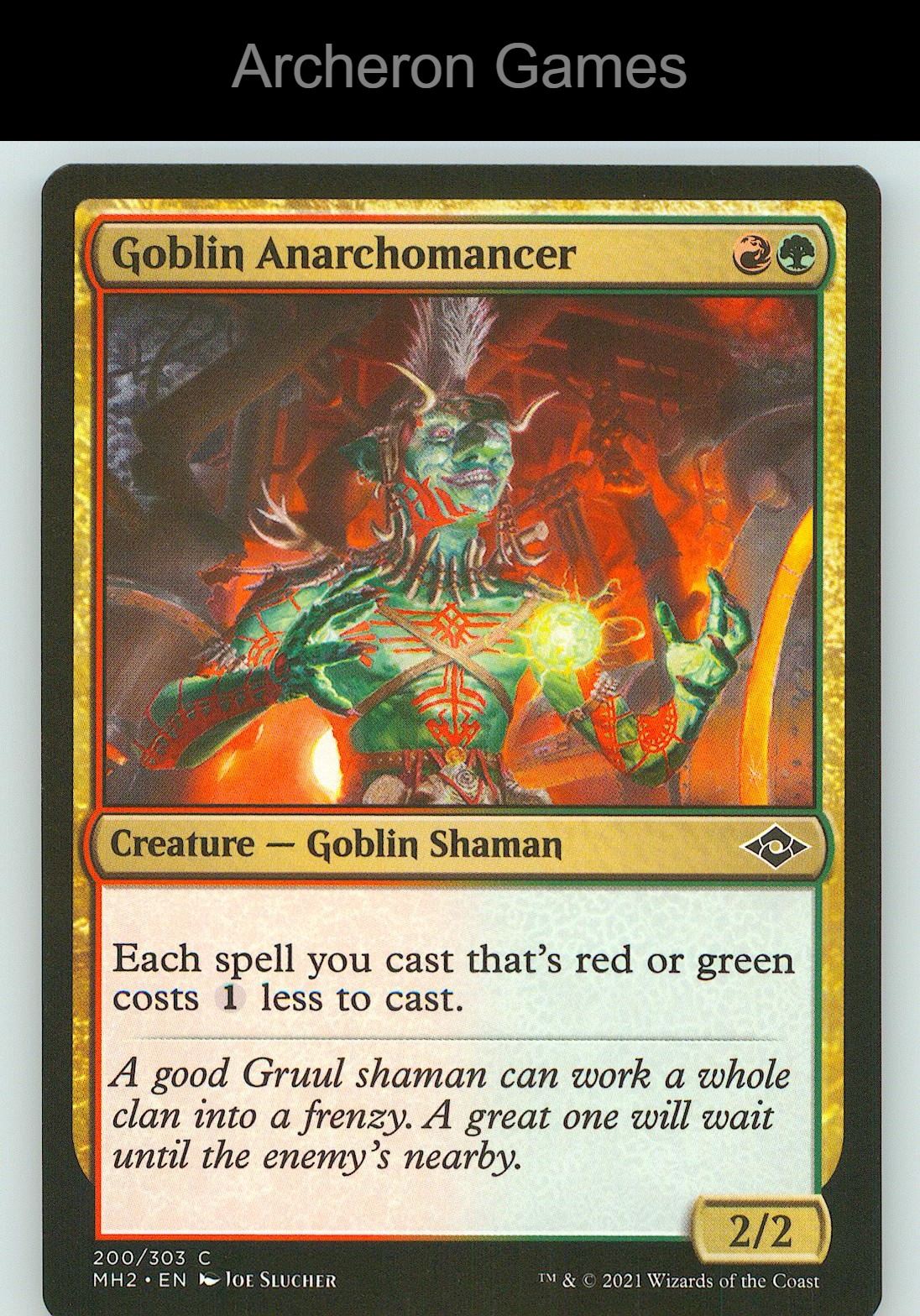 Goblin Anarchomancer MH2 200 C MTG Card NM/EX+